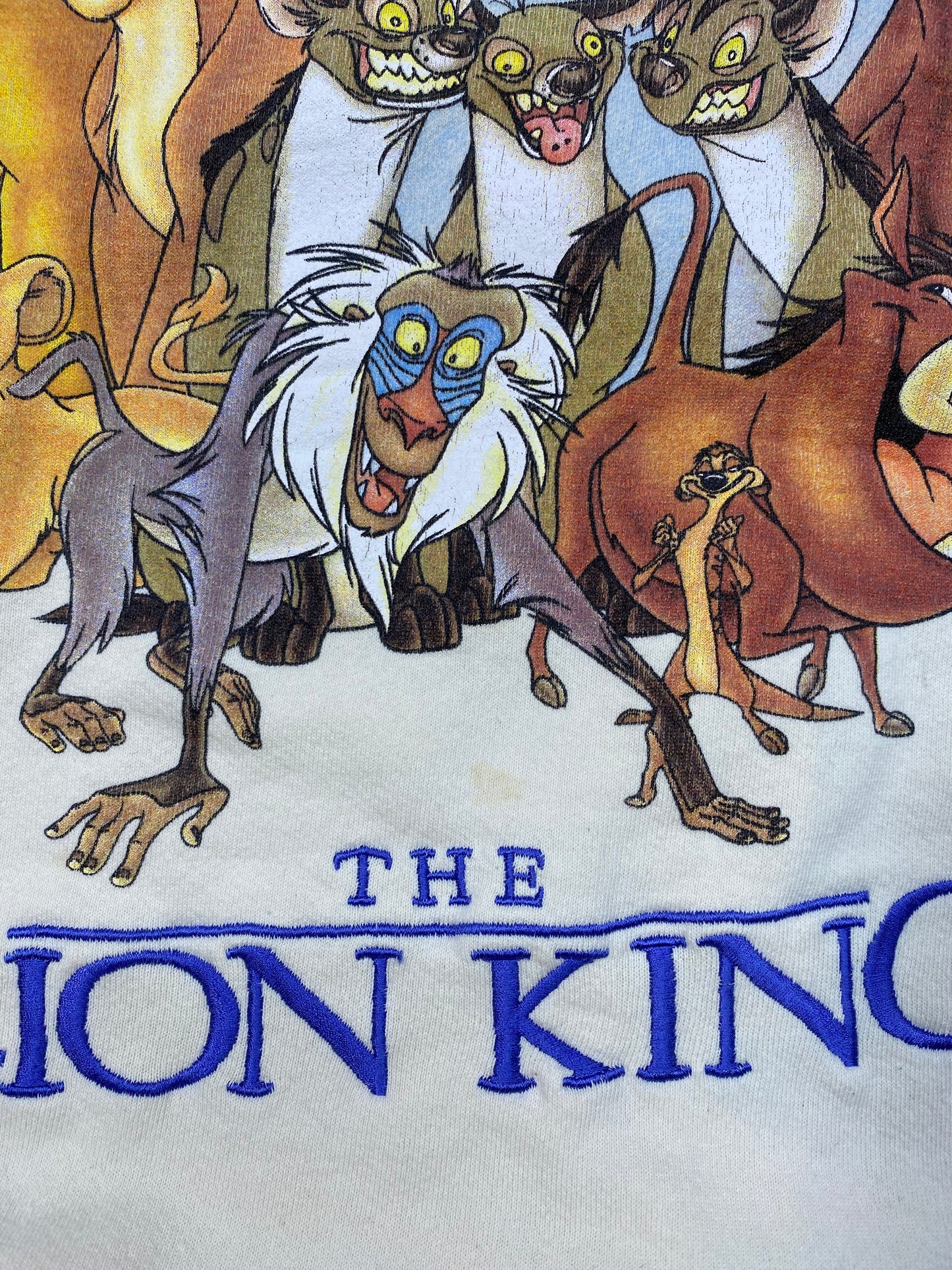 Vintage Disney The Lion King Made in USA Size XXL Sweat-Shirt / 5319
