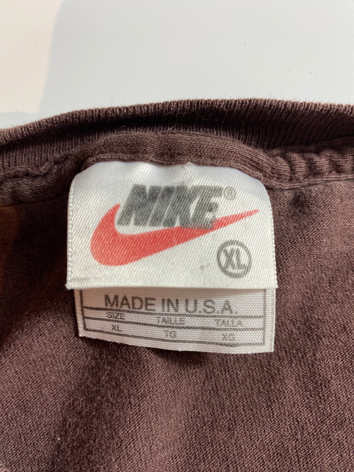 90’s NIKE Made in USA Size XL Vintage T-shirt / 7938