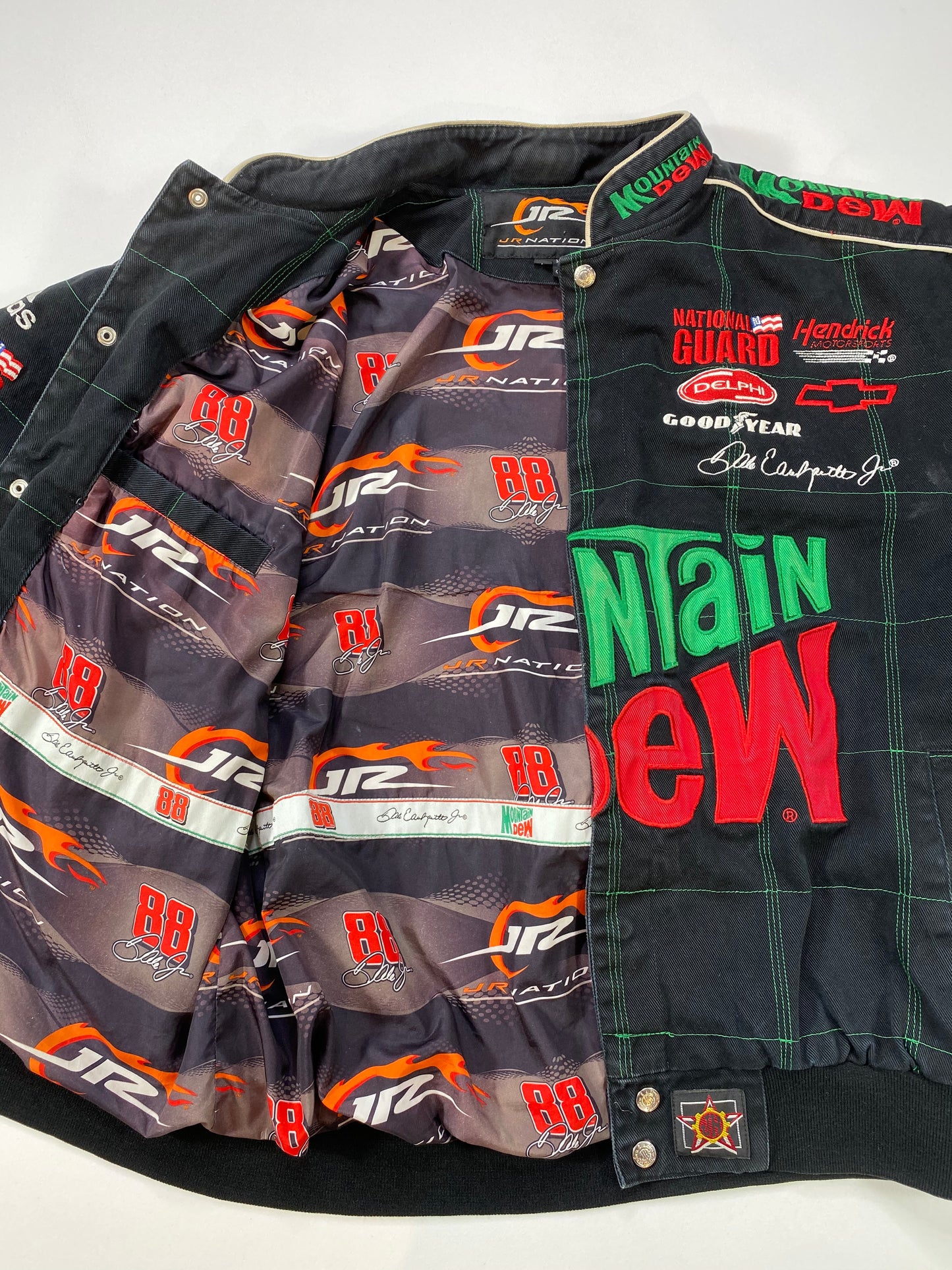 MOUNTAIN DEW Size L Vintage Racing Jacket / 6171