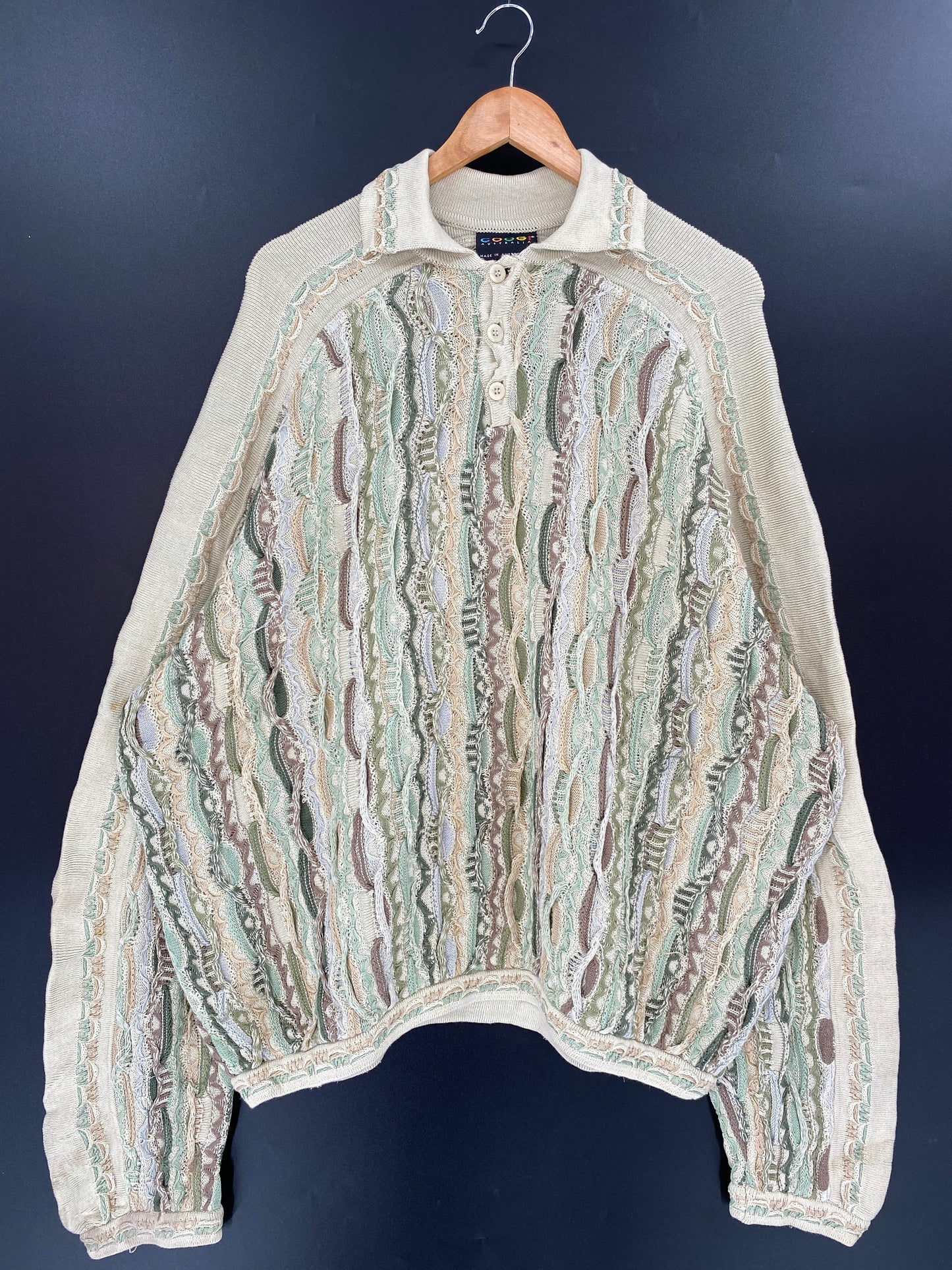 Vintage COOGI Size XXL Knit Sweater / A2562