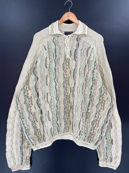 Vintage COOGI Size XXL Knit Sweater / A2562