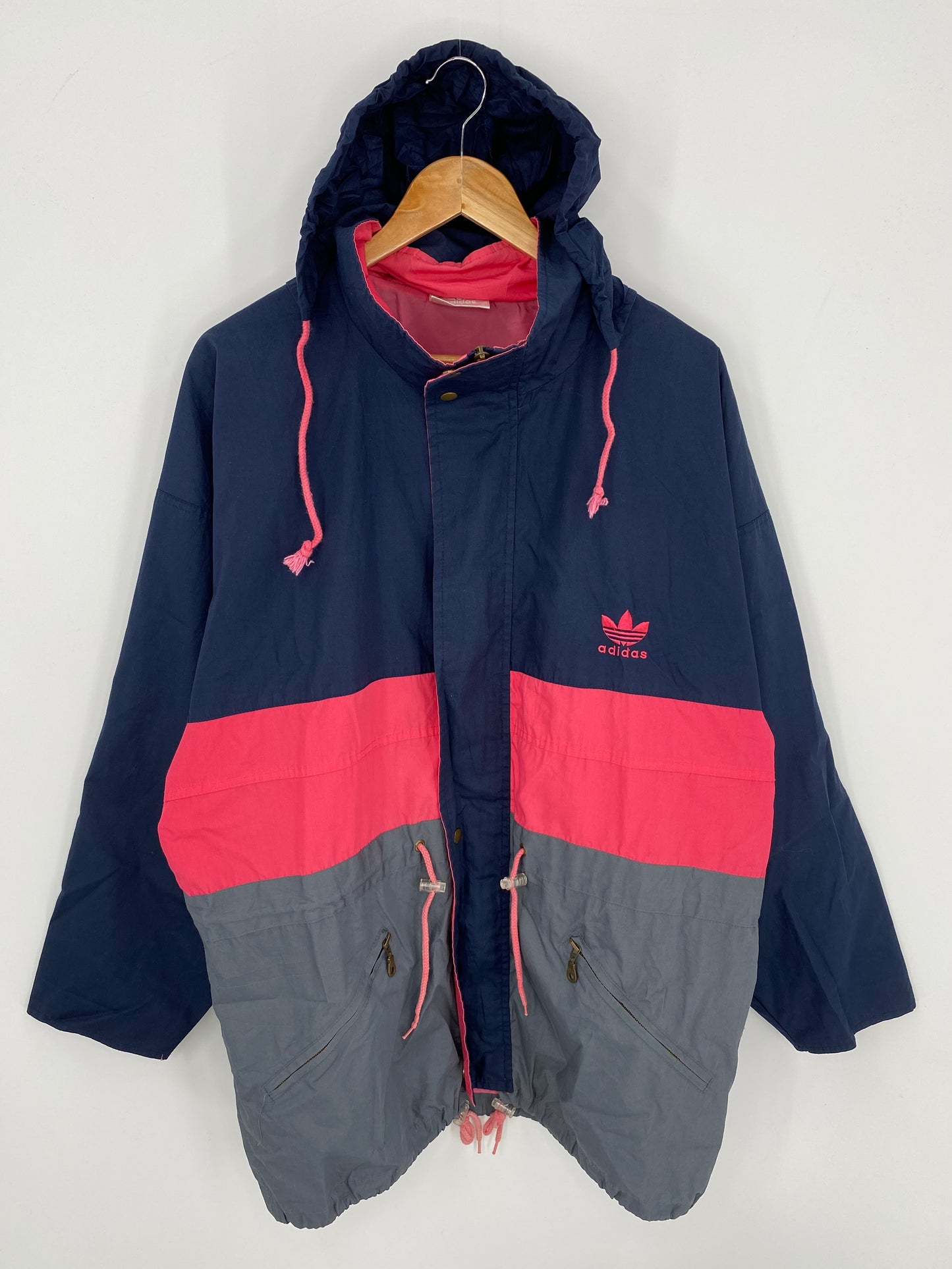 90's Vintage Euro Adidas Size L Zip-Up Jacket / 9958