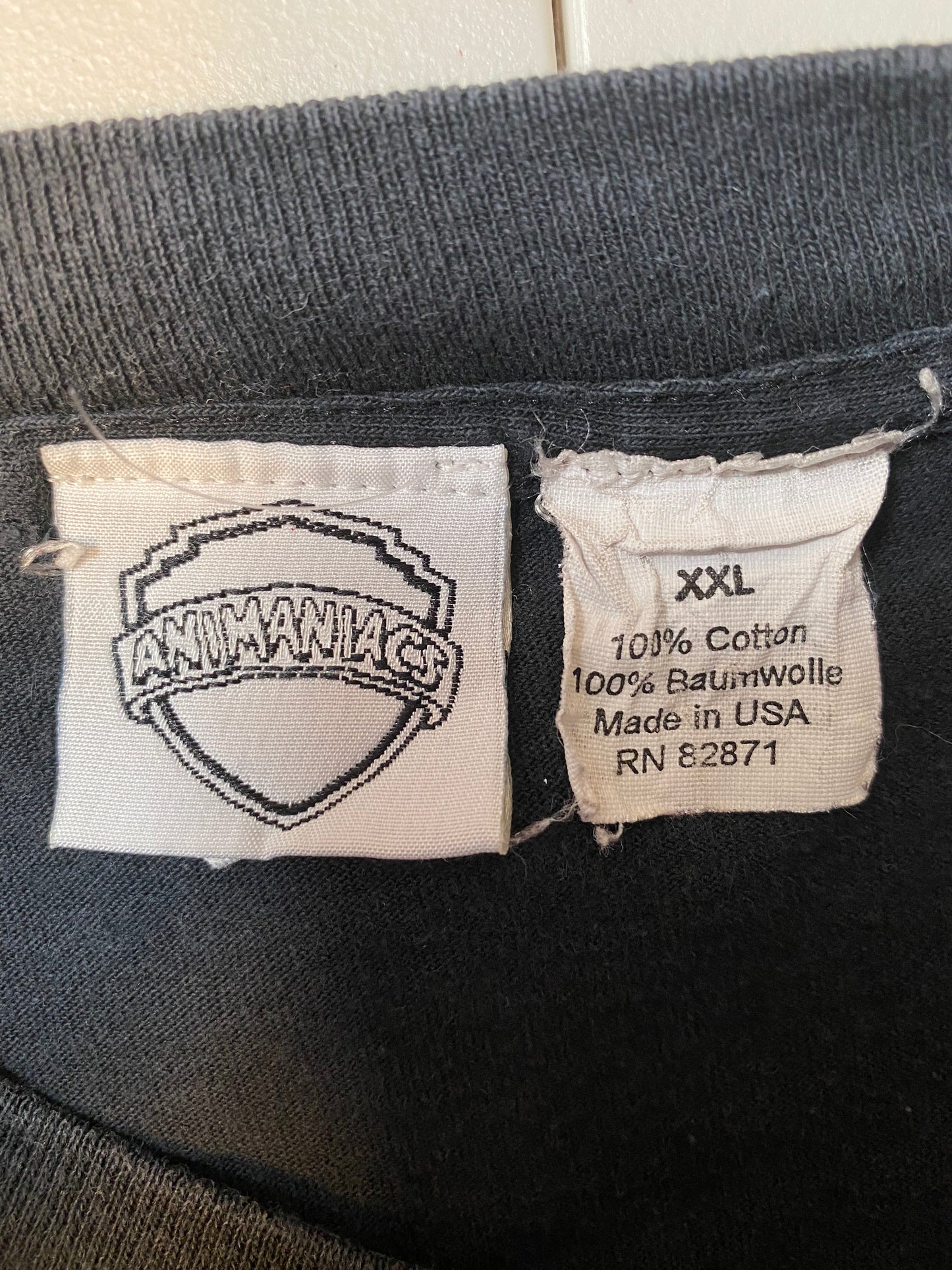 1993 ANIMANIACS Made in USA Size XXL Vintage T-shirt / K2919