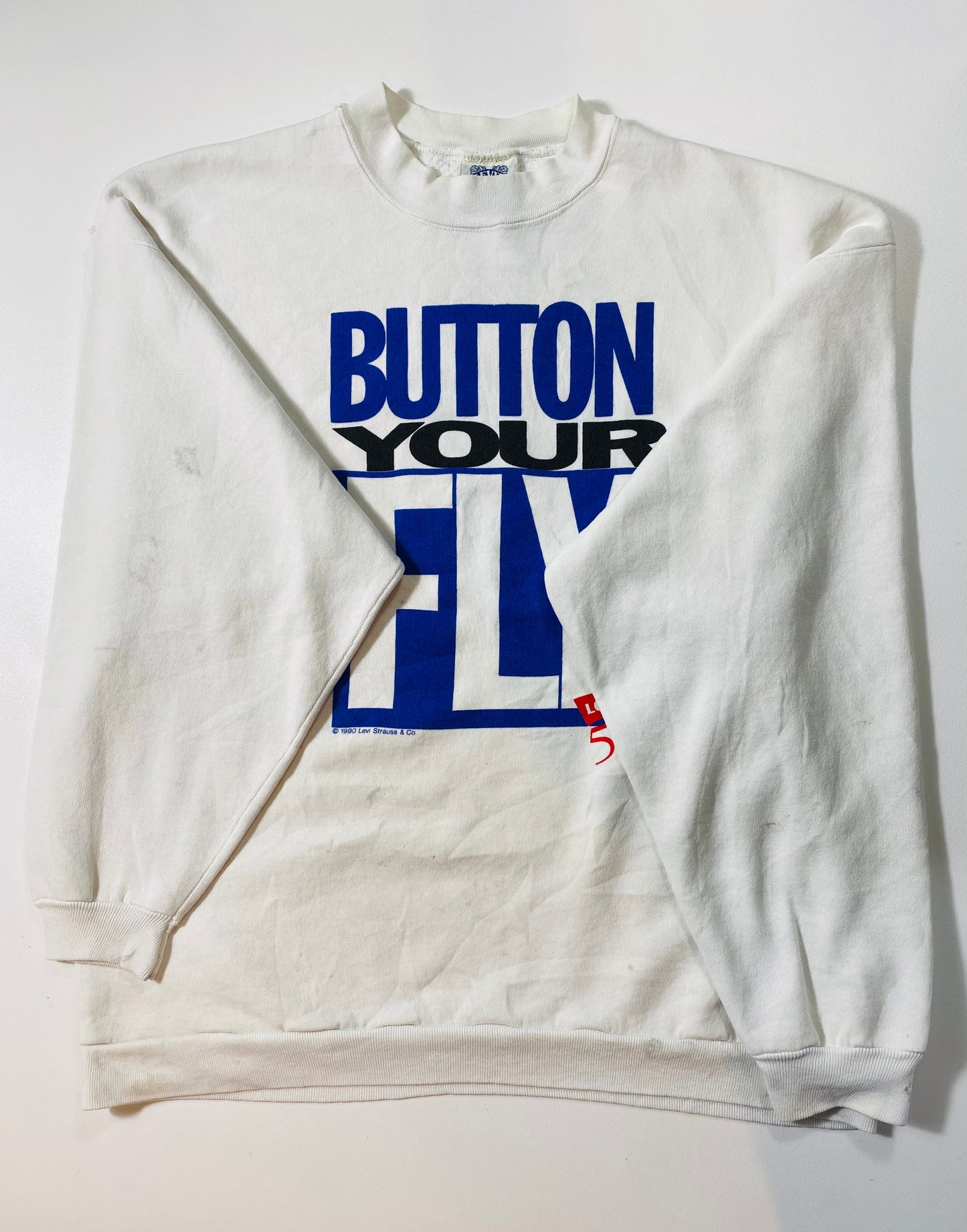 1990 LEVI’S Made in USA Size XL Vintage Sweat-Shirt / 6977