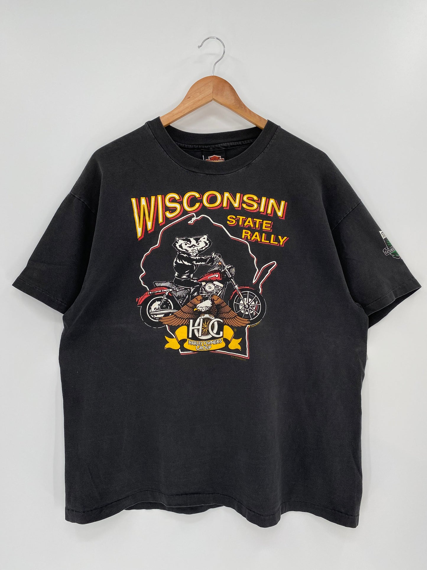 90’s HARLEY DAVIDSON Made in USA Size XL Vintage T-Shirt / A889
