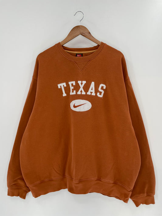 00’ NIKE TEXAS Size XL Vintage Sweat-Shirt / K690