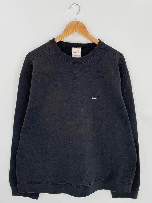 90’s NIKE Mini Swoosh Size XL Vintage Sweat-shirt / 6869