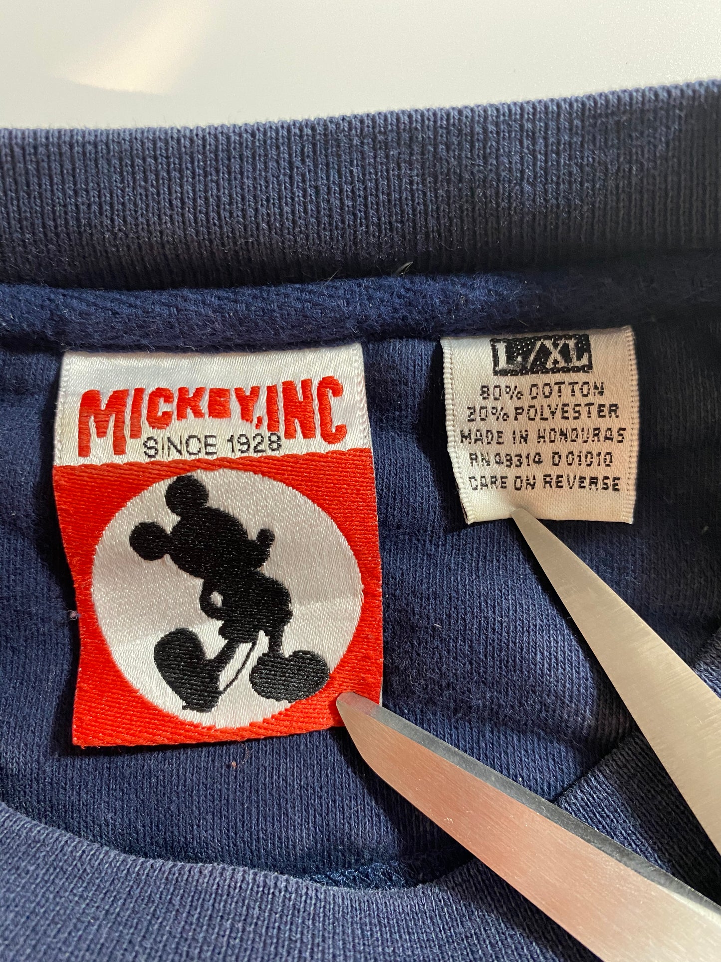 90’s DISNEY MICKEY Size L-XL Vintage Sweat-shirt / 8203