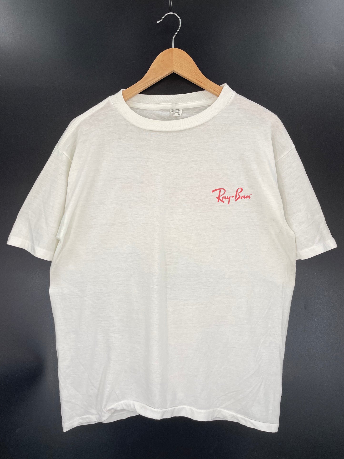 90’s RAY BAN Made in USA Size one size(Approx.XL) T-Shirts / A4225