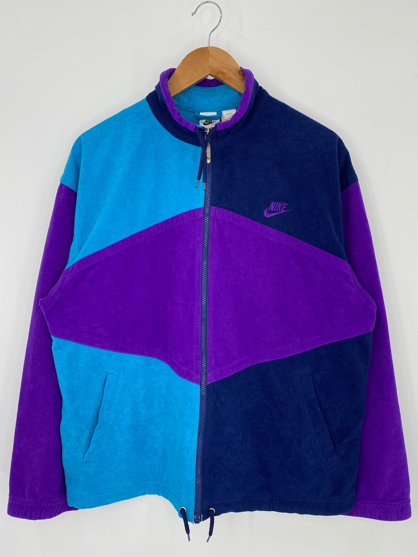 90’s NIKE Size S Vintage Zip-up Polyester Jacket  / 9736