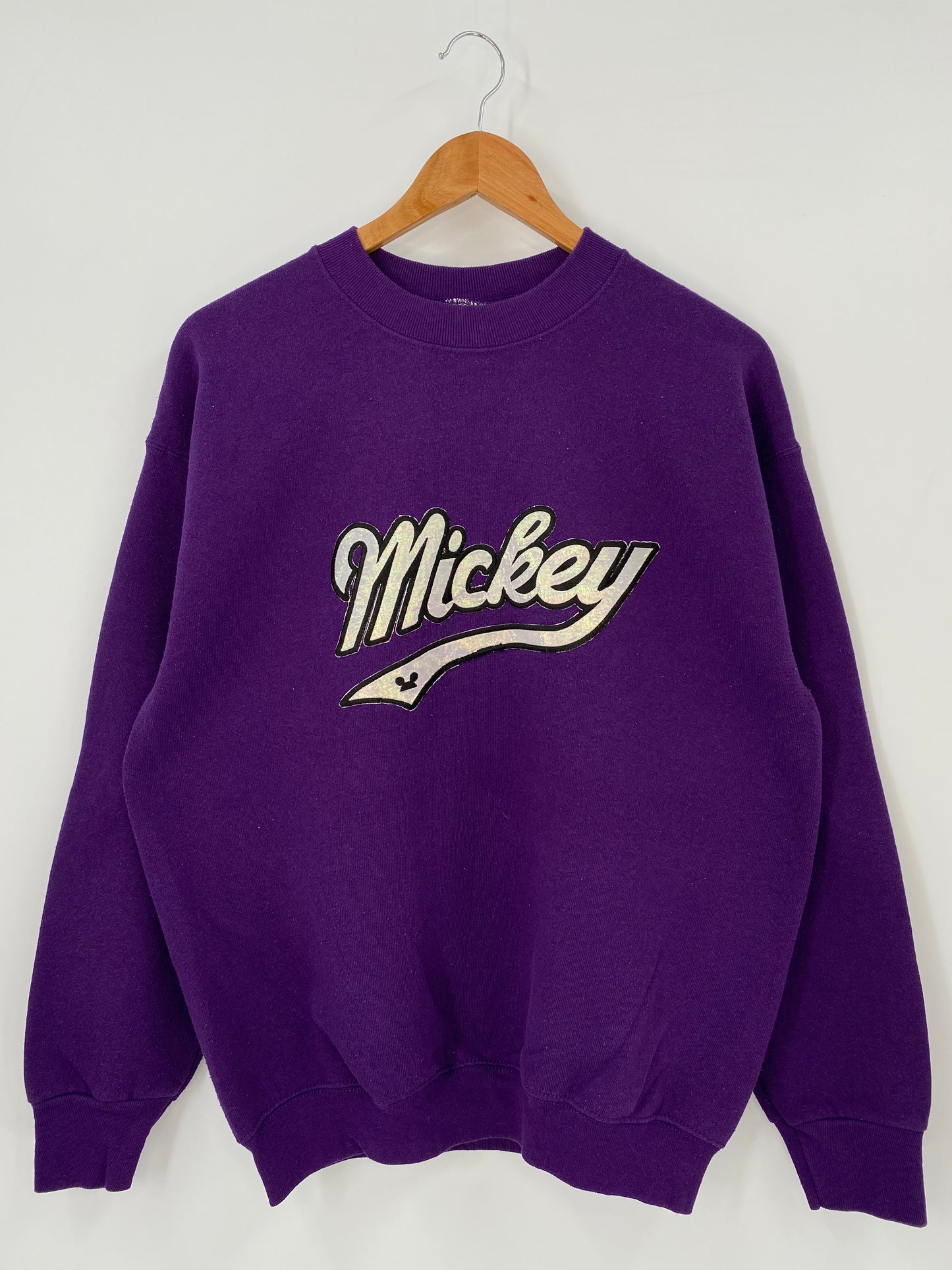 90’s DISNEY MICKEY Made in USA Size M Vintage Sweat-shirt / K4096