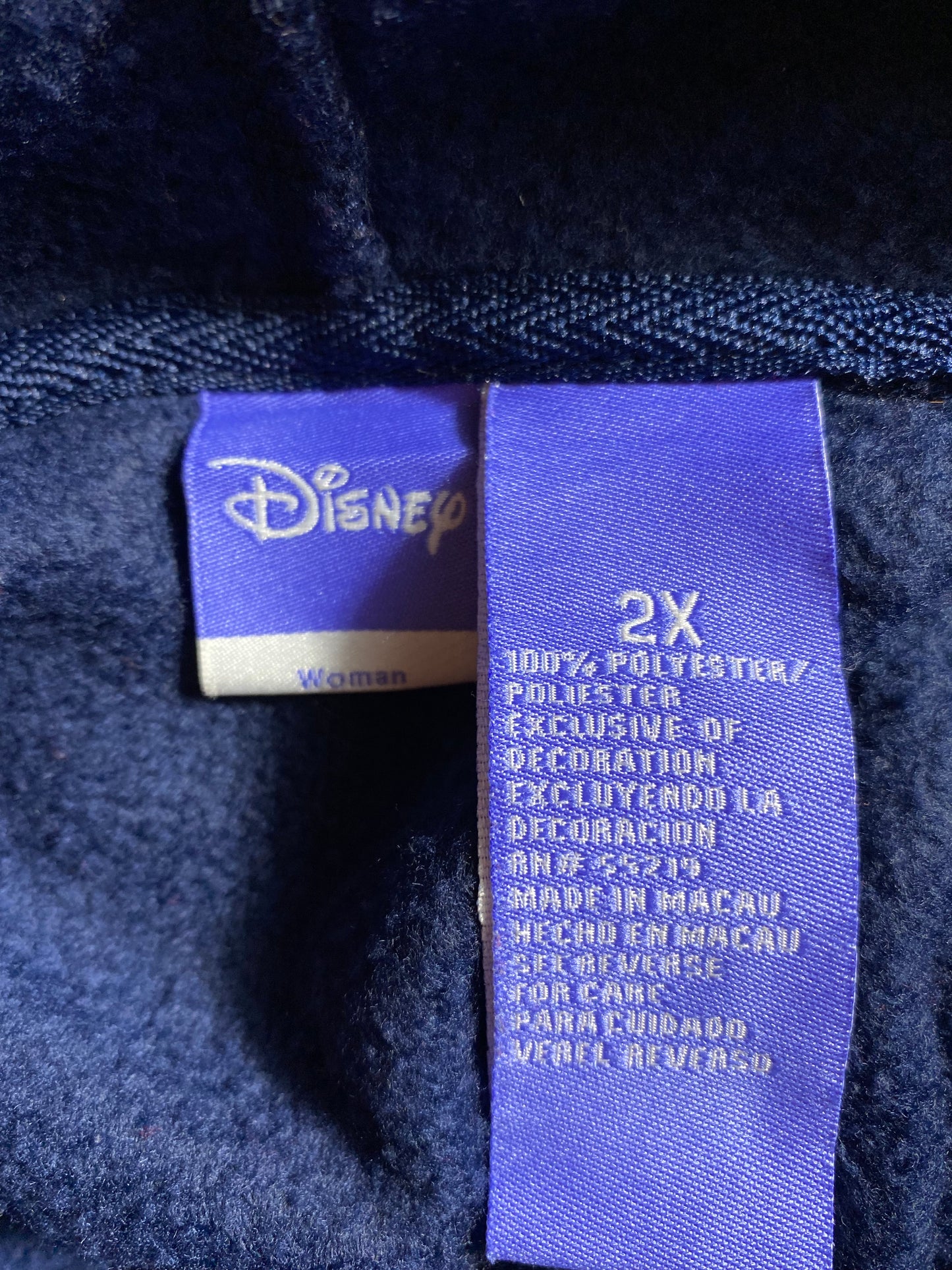 00’ DISNEY POOH Size XXL Vintage Hoodie Sweat-Shirt / K3716