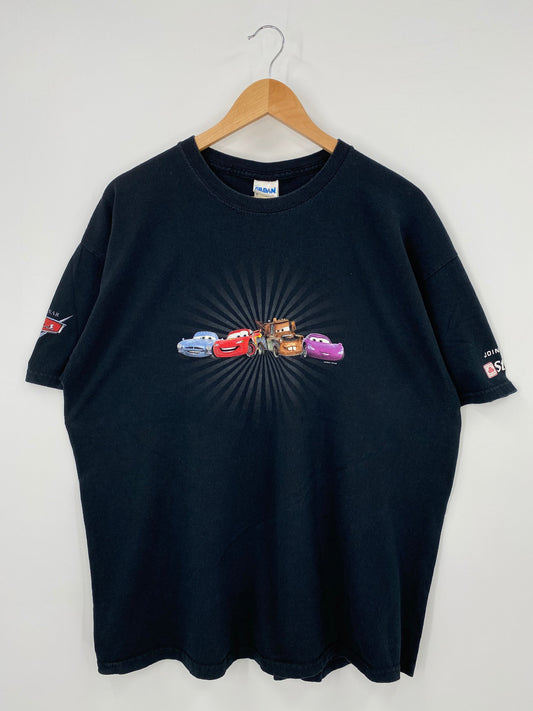 00’ DISNEY CARS Size XL Vintage T-Shirt / A4330