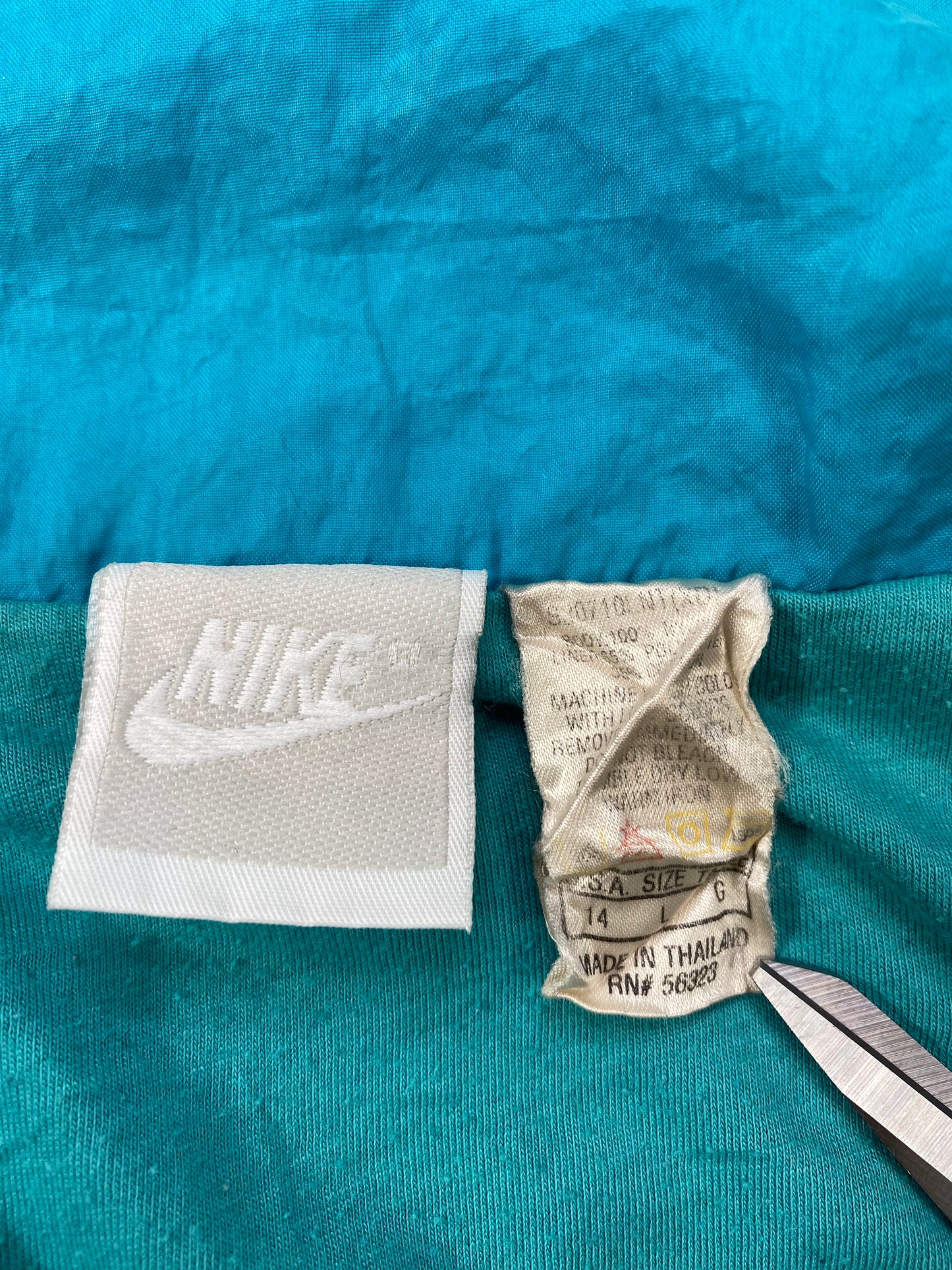 90's NIKE Size Ladies L Vintage Nylon Jacket / 6297
