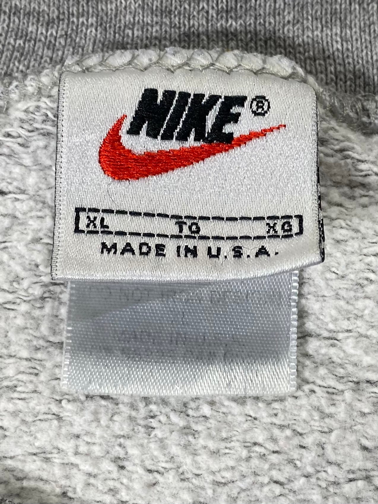 90’s NIKE University of Kansas Made in USA Size XL Vintage Sweat-shirt / 7134