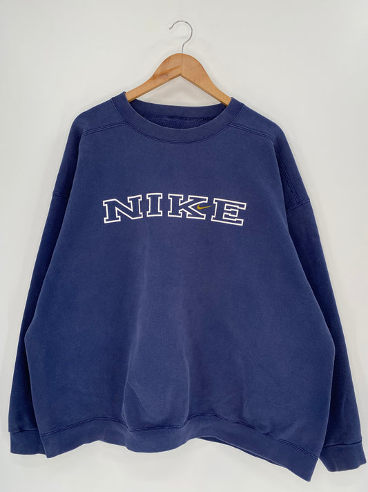90’s NIKE Size No Tag (Approx. XL) Vintage Sweat-shirt / 8776