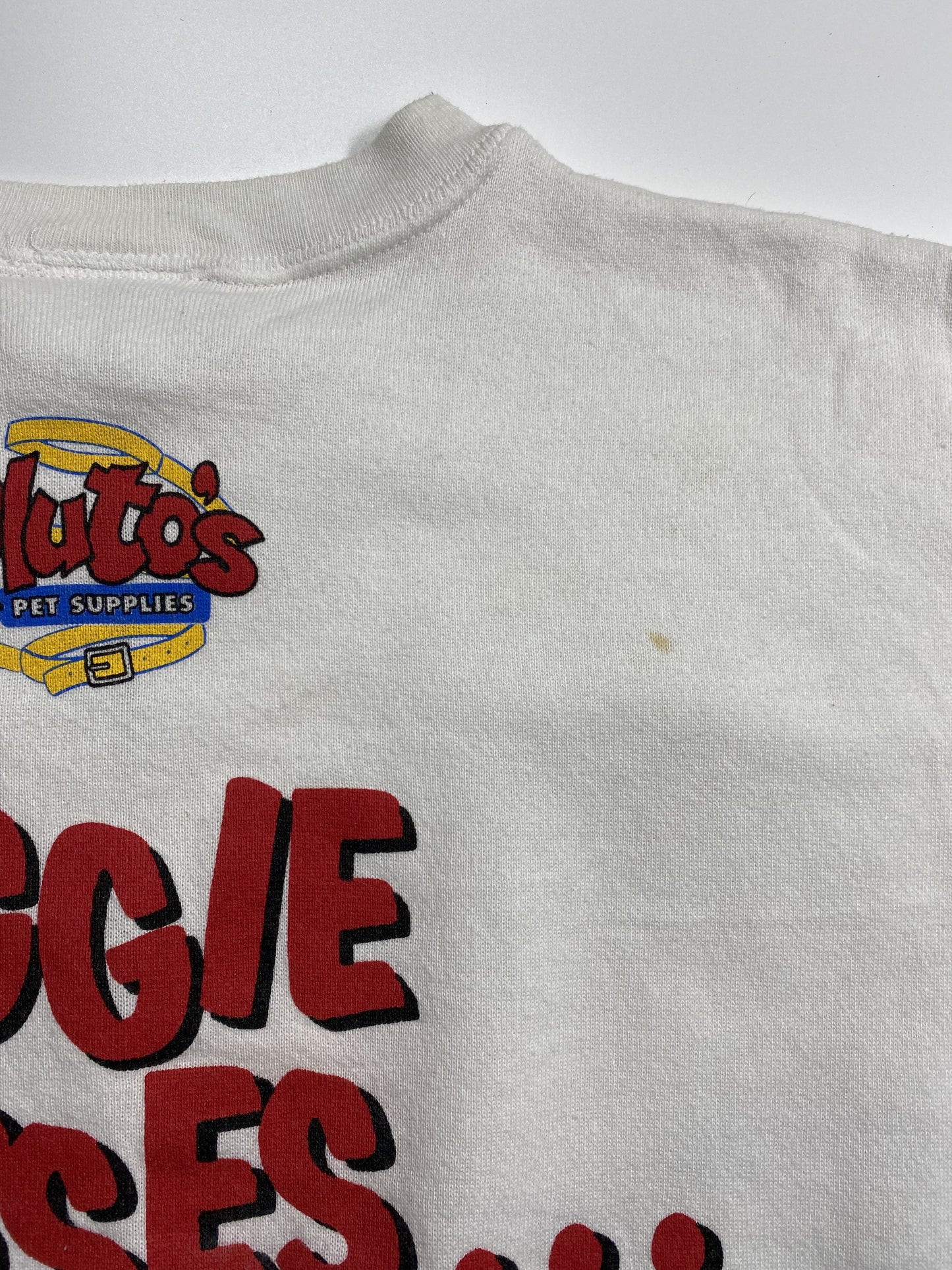 90’s DISNEY MICKEY and PLUTO Made in USA Size XL Vintage Sweat-shirt / k6001