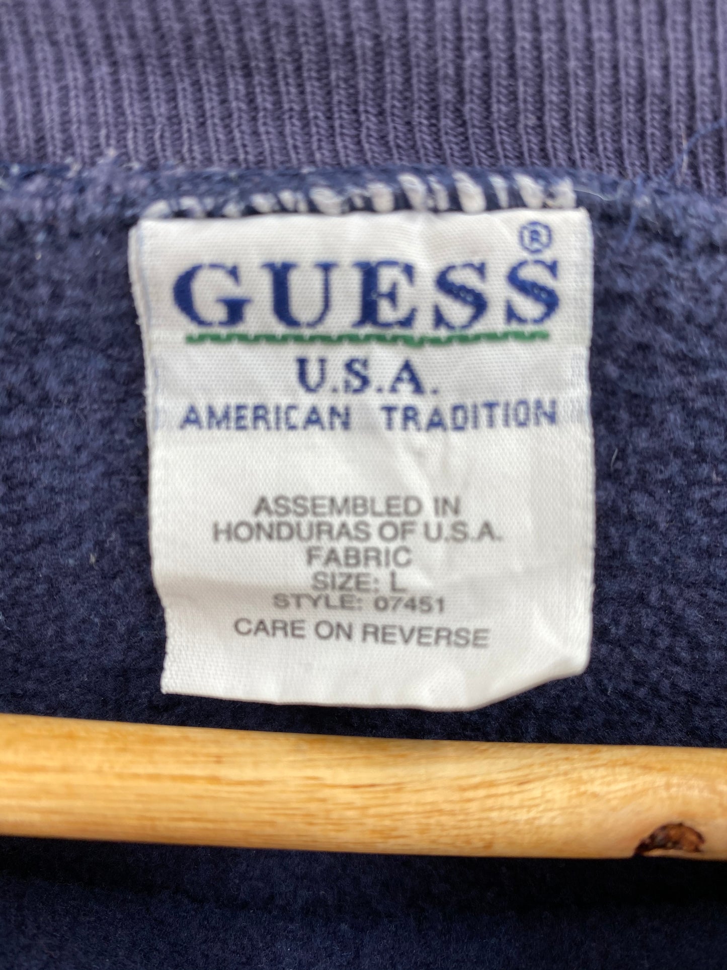 90’s GUESS Size L Vintage Sweat-shirt / 7572