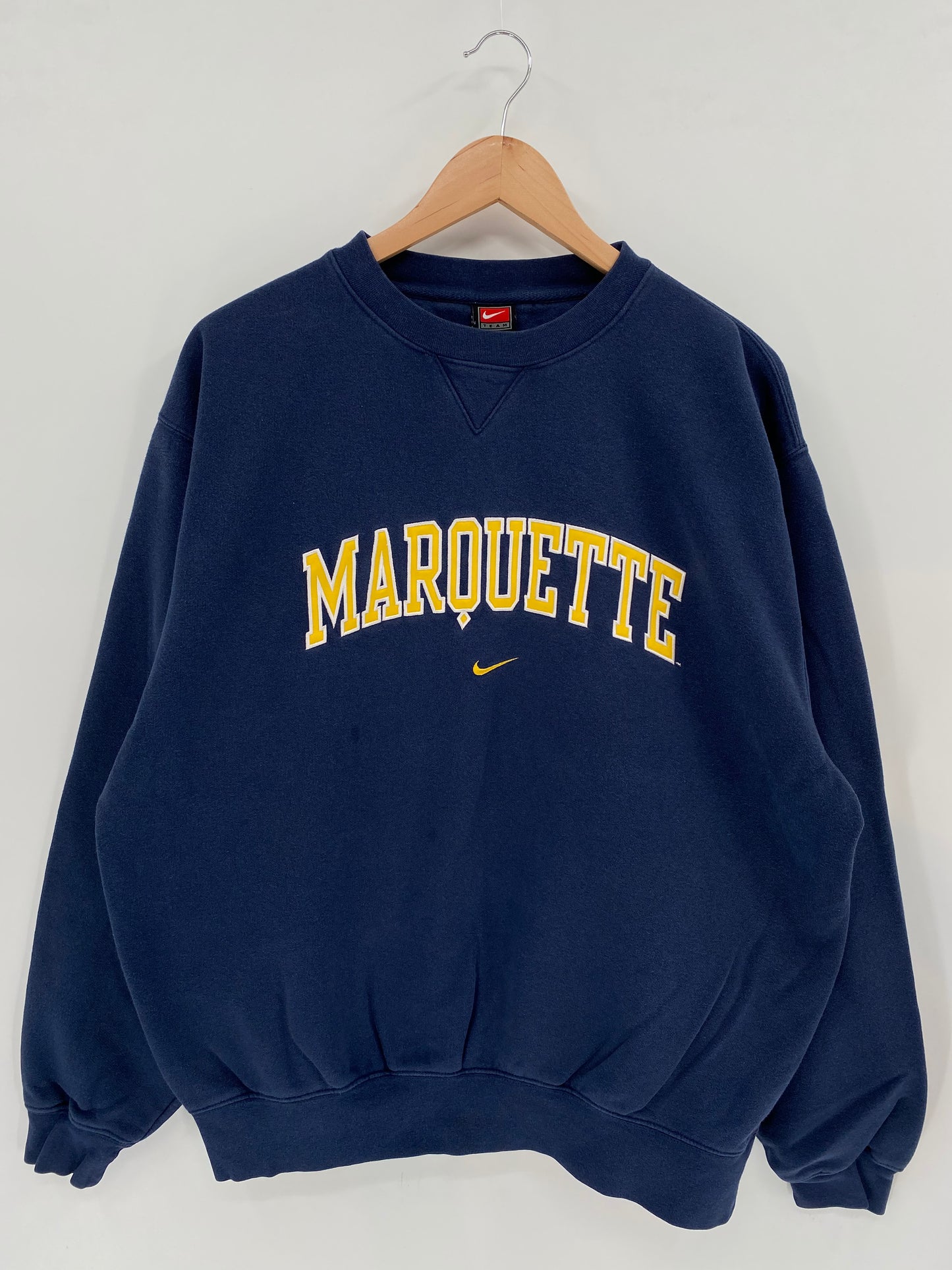 00' NIKE MARQUETTE Size L Vintage Sweat-shirt / K2439