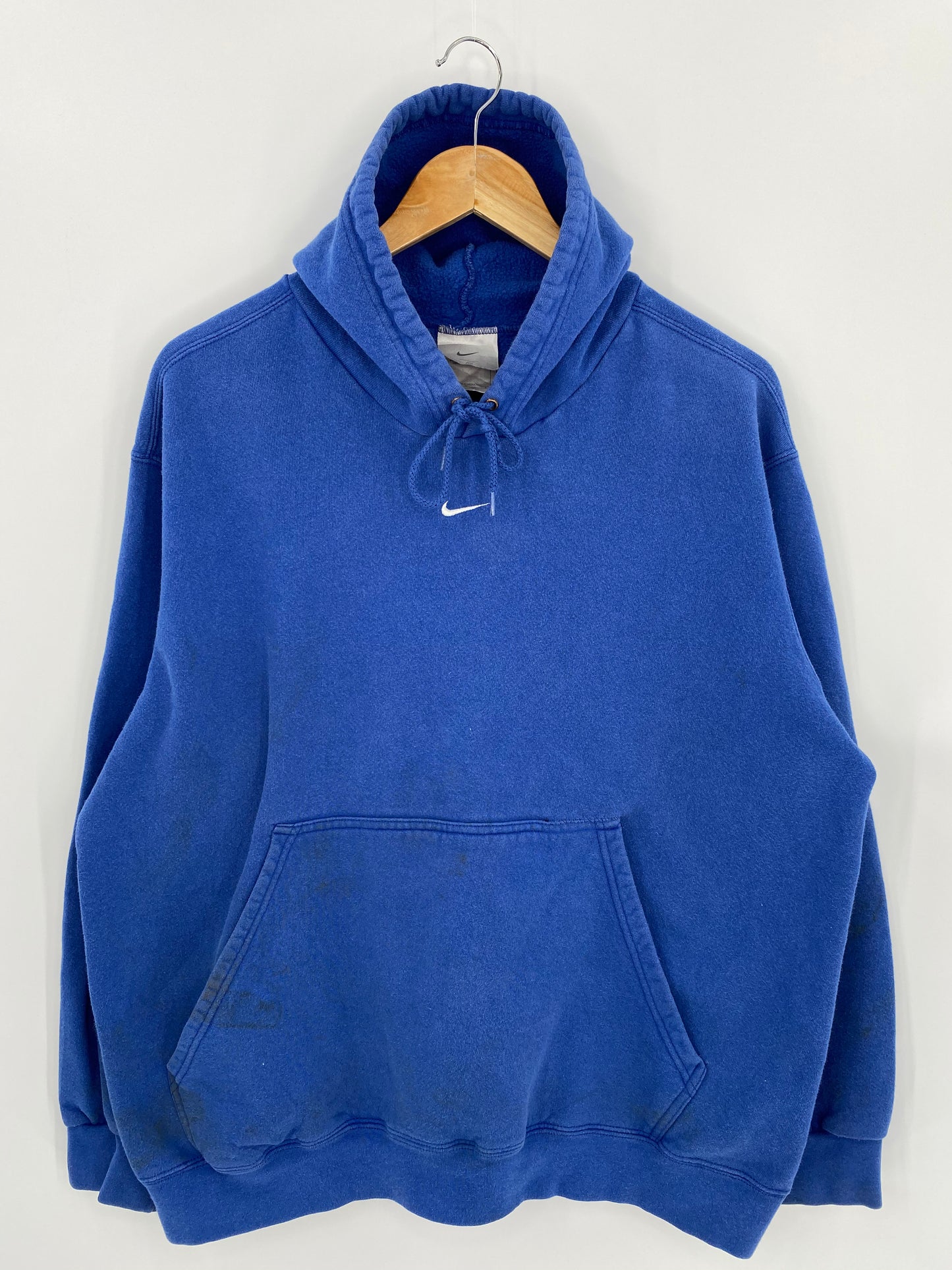 90’s NIKE Center Swoosh Size L Vintage Hoodie Sweat-shirt / 6758