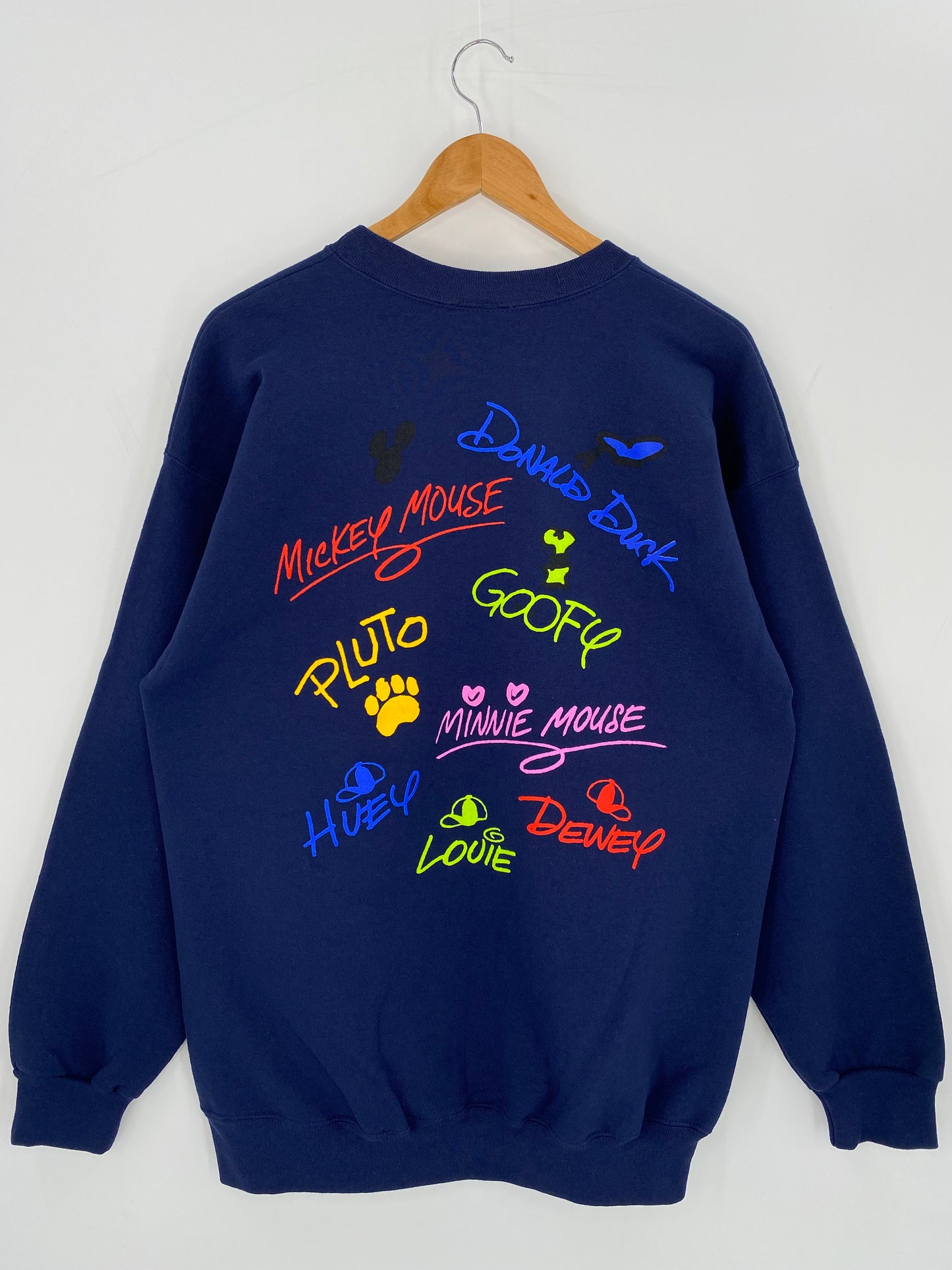 00’ WALT DISNEY WORLD Made in USA Size L Vintage Sweat-shirt / 9471