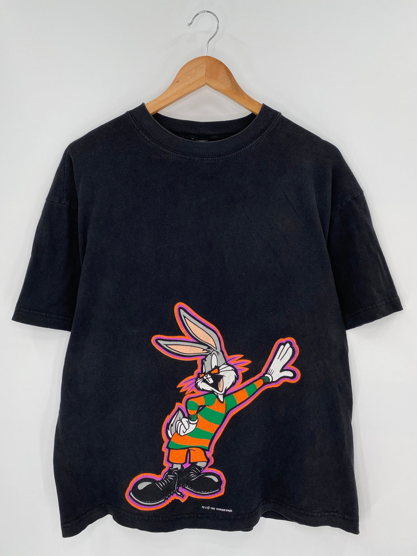 1993 LOONEY TUNES BUGS BUNNY Size No Tag (Approx. M) Vintage T-shirt / K7105