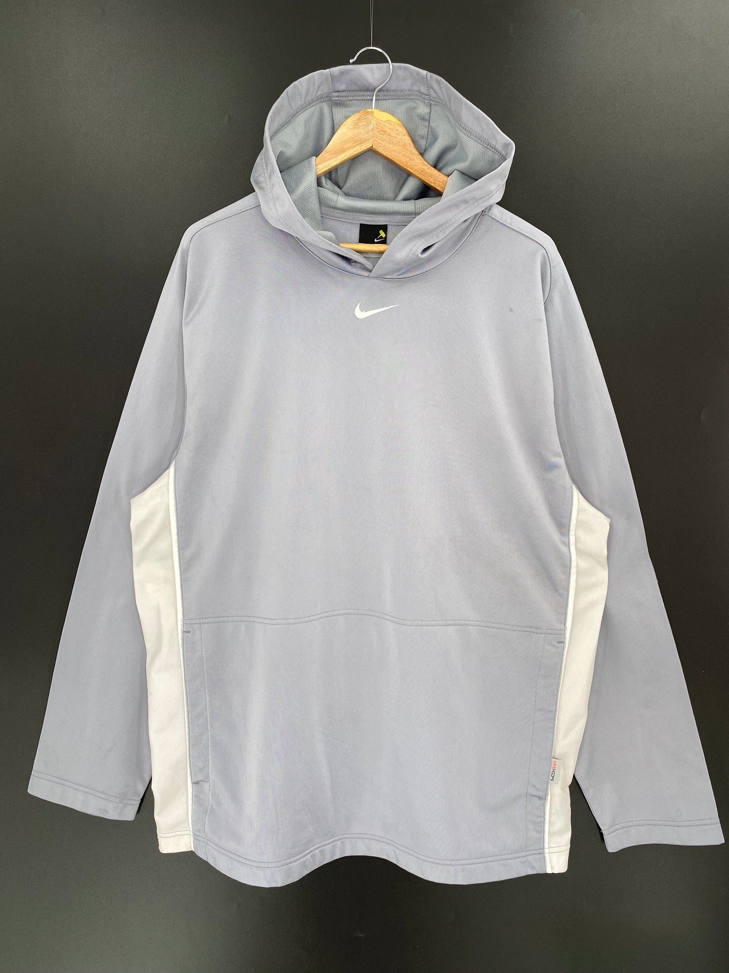 00’ NIKE Center Swoosh Size Ladies XL Vintage Long Sleeve-shirt / 8885