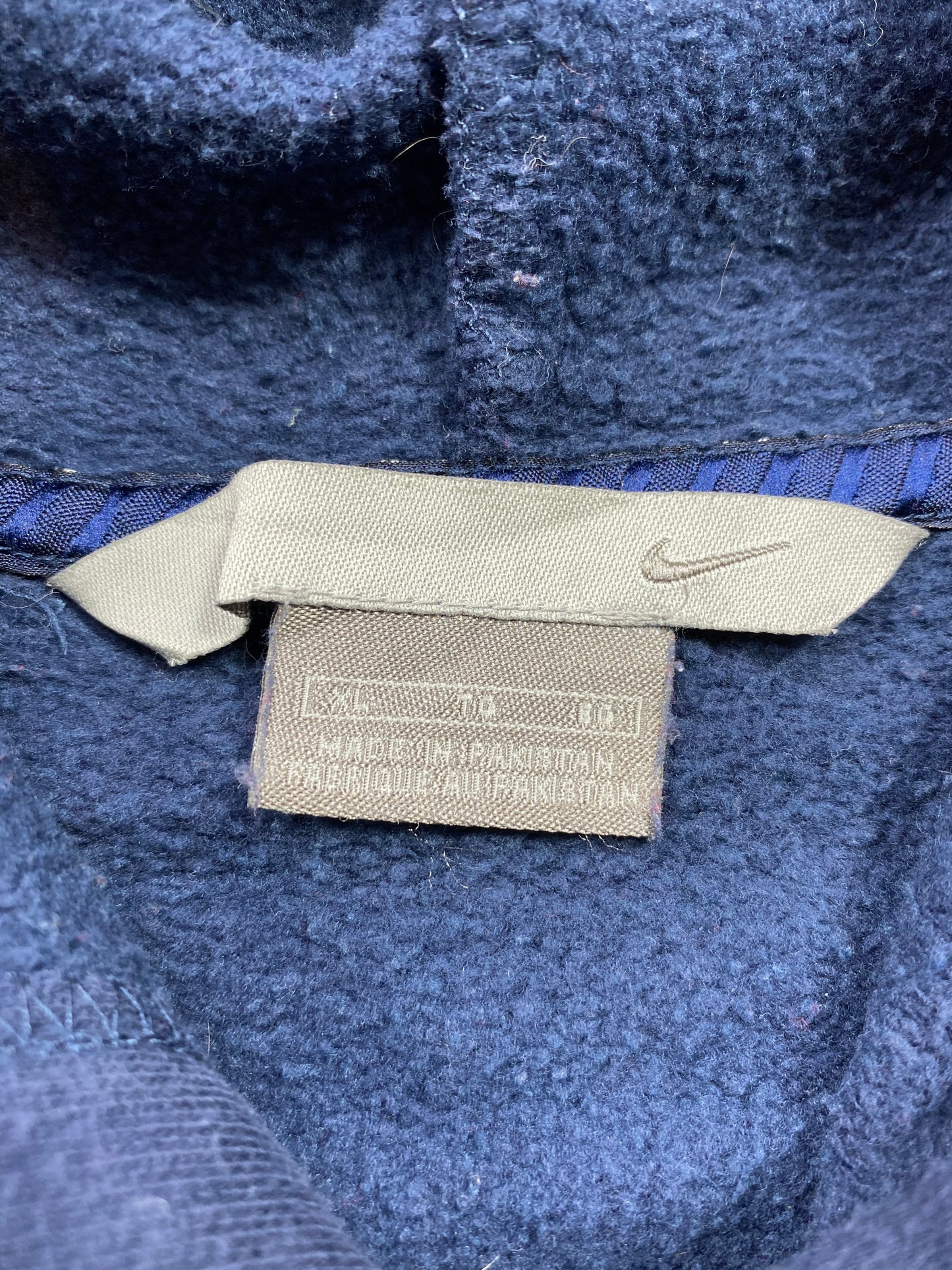 00’ NIKE Size XL Vintage Hoodie Sweat-Shirt / 5803