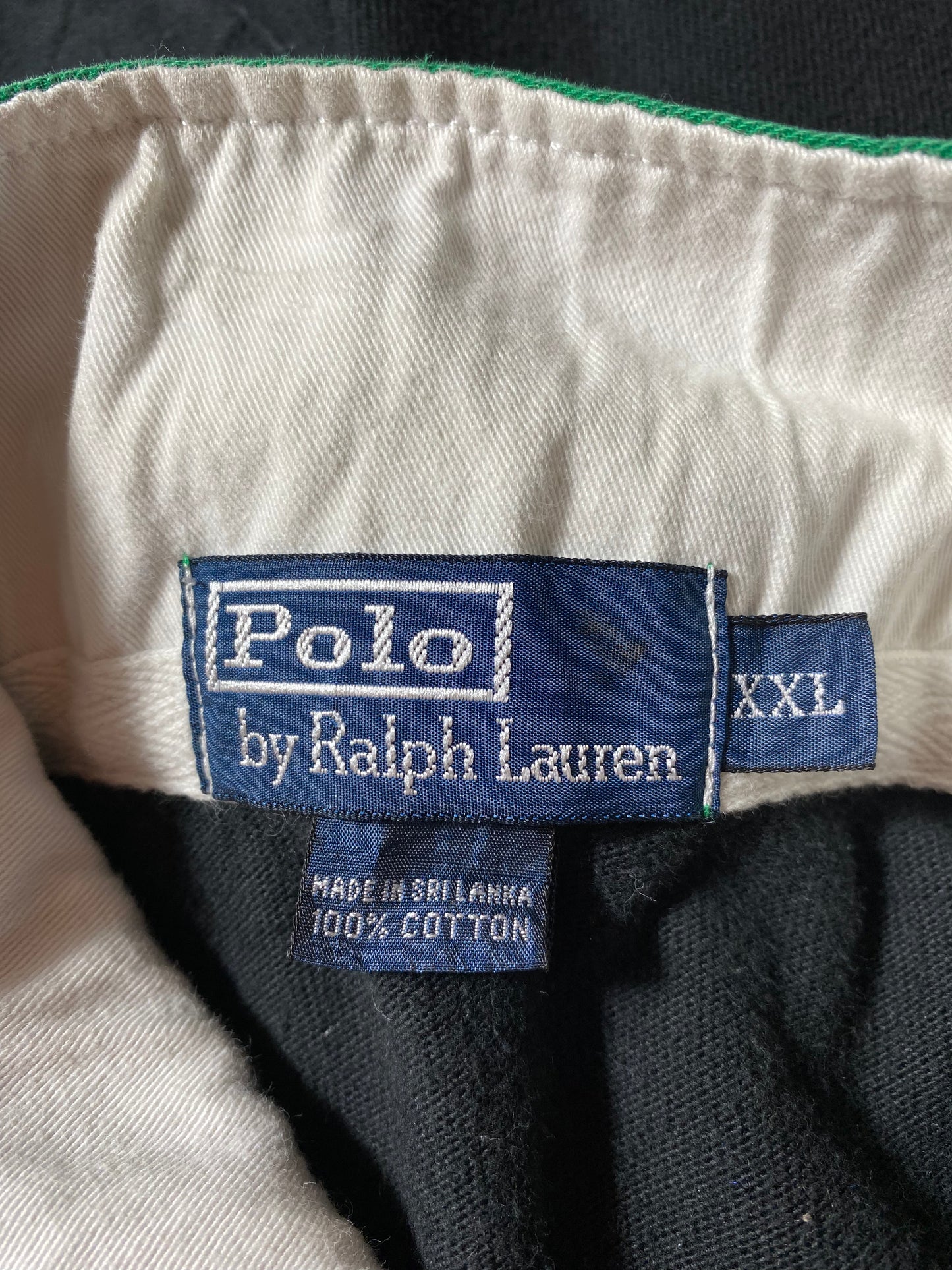 90’s POLO RALPH LAUREN Size XXL Vintage Rugby-Shirt / K3884