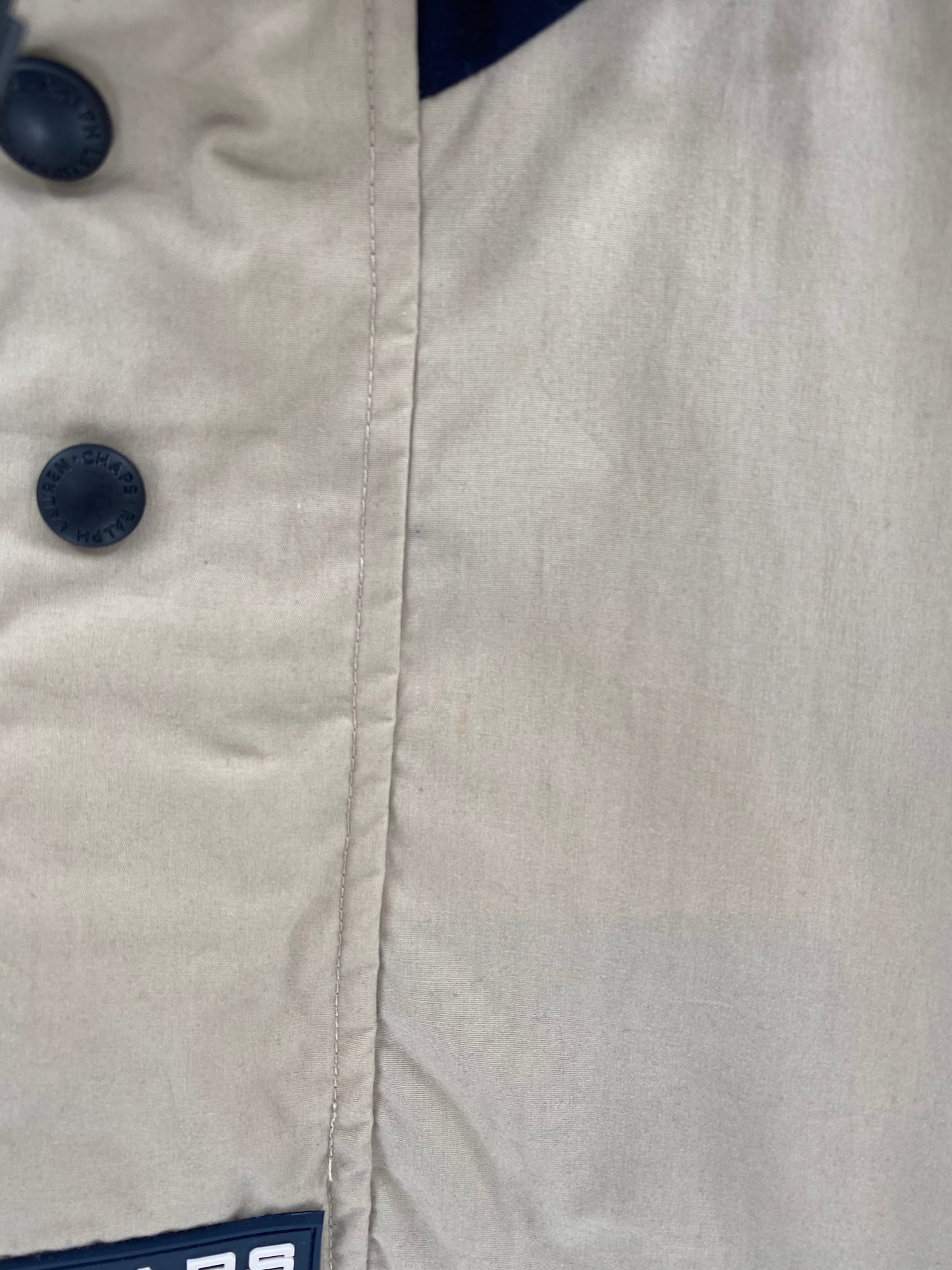 Vintage Chaps Ralph Lauren Size L Half-zip Nylon Jacket  / 8456