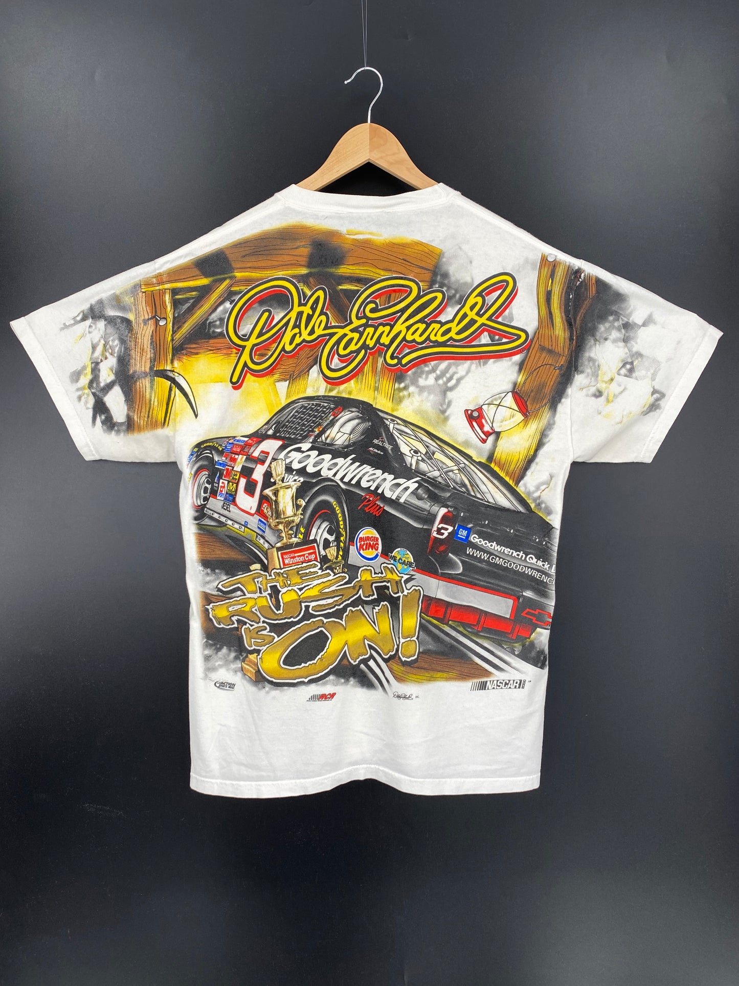 Vintage DALE EARNHARDT Size M Racing T-Shirt / K1581
