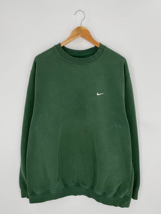 00’ NIKE Mini Swoosh Size XL Vintage Sweat-shirt / 7362