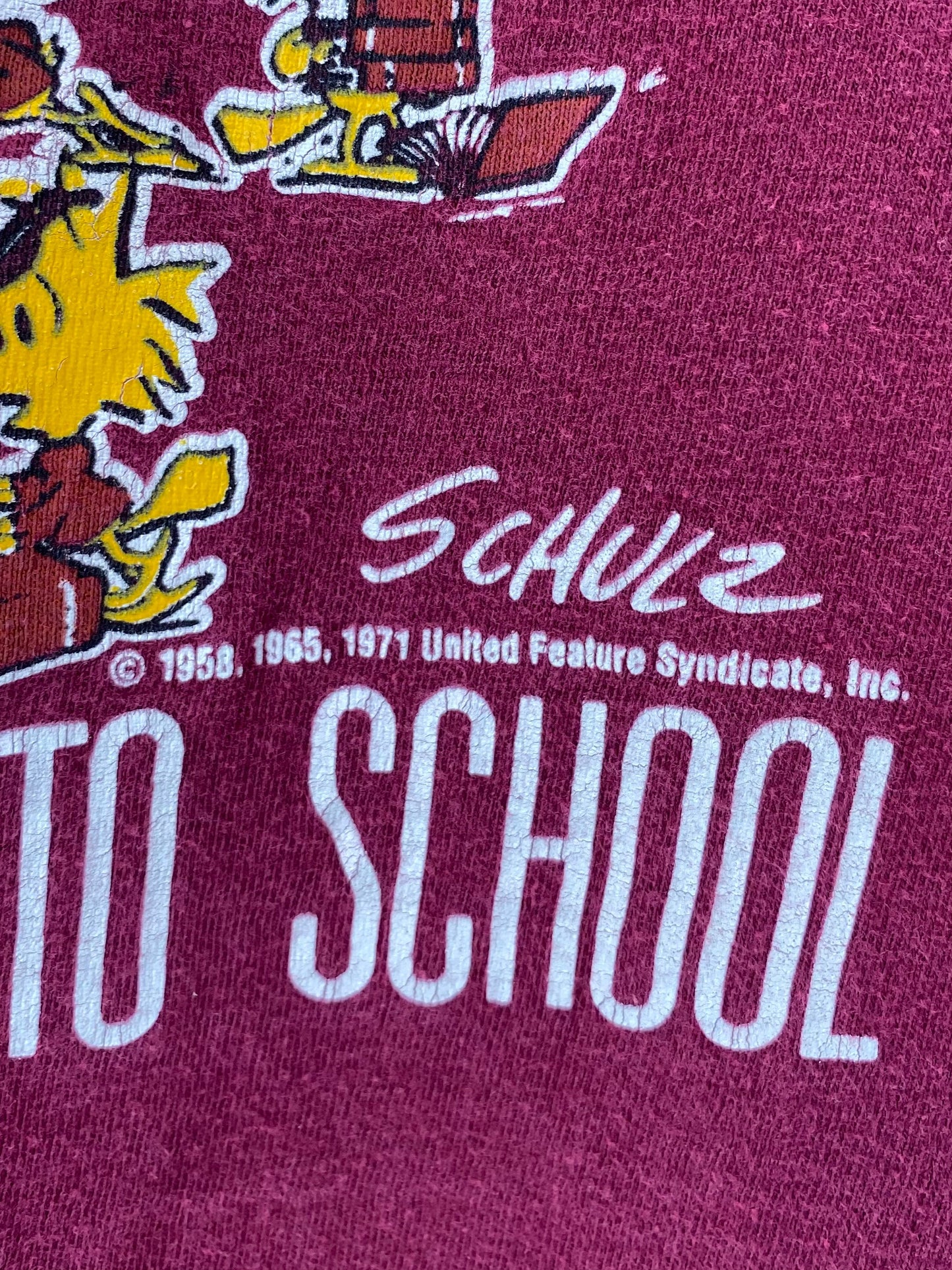 .80’s SNOOPY Size M Vintage T-Shirt / K7112