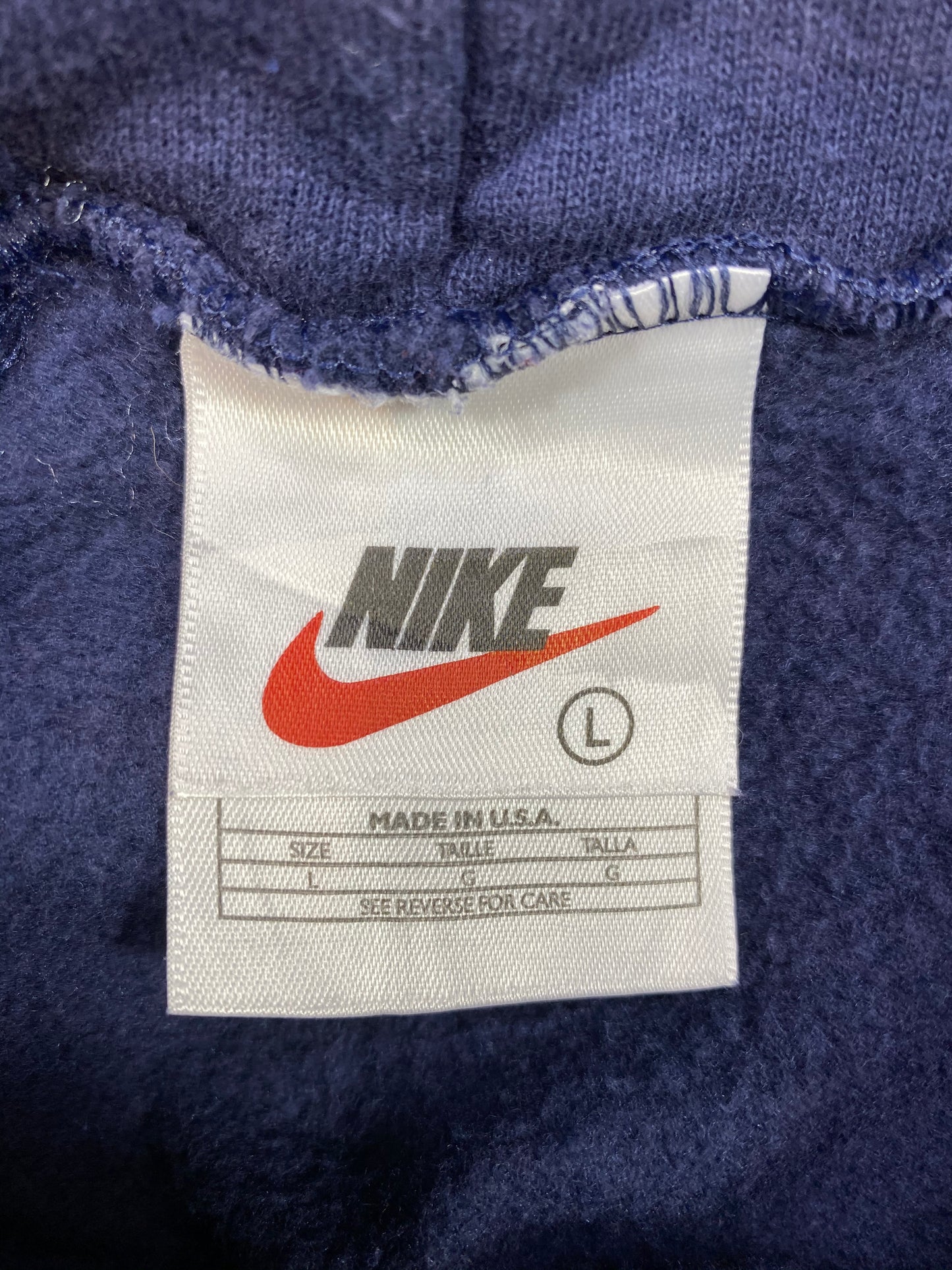 90’s NIKE Vintage Made in USA Hoodie Sweat-Shirt / 4676