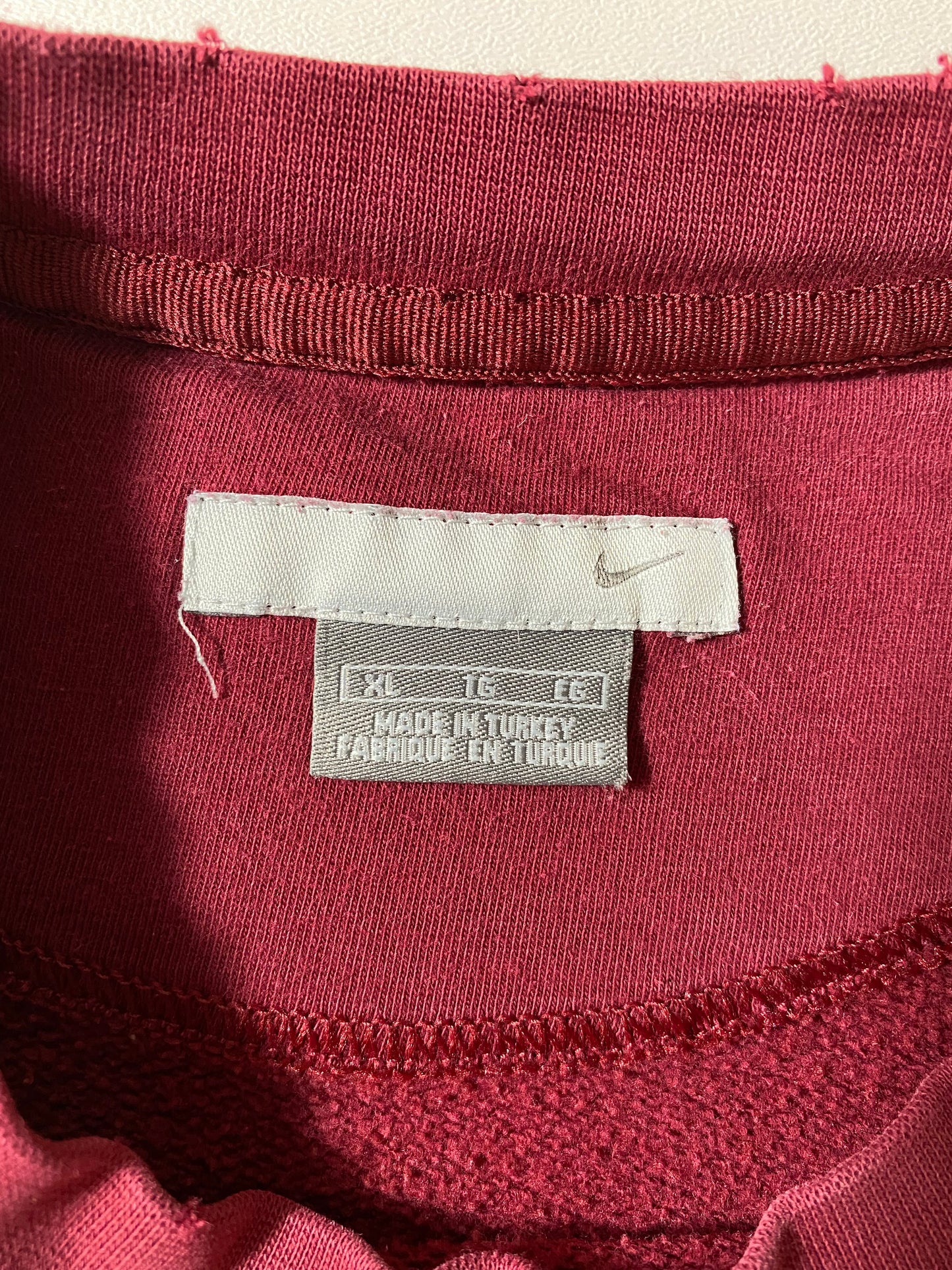 00’ NIKE Mini Swoosh Size XL Vintage Sweat-Shirt   / 9336