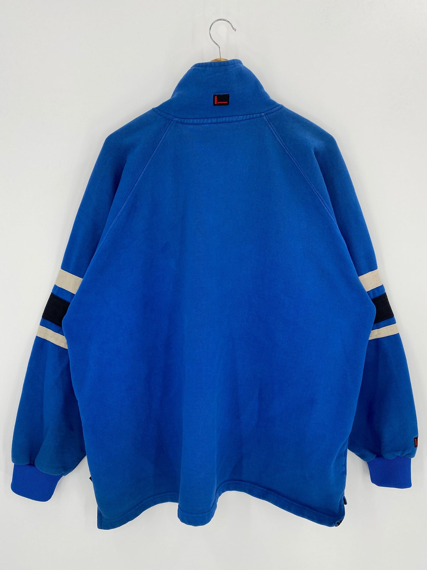 .90’s FUBU SPORTS Size XL Vintage Half-zip Sweat-Shirt / A8795