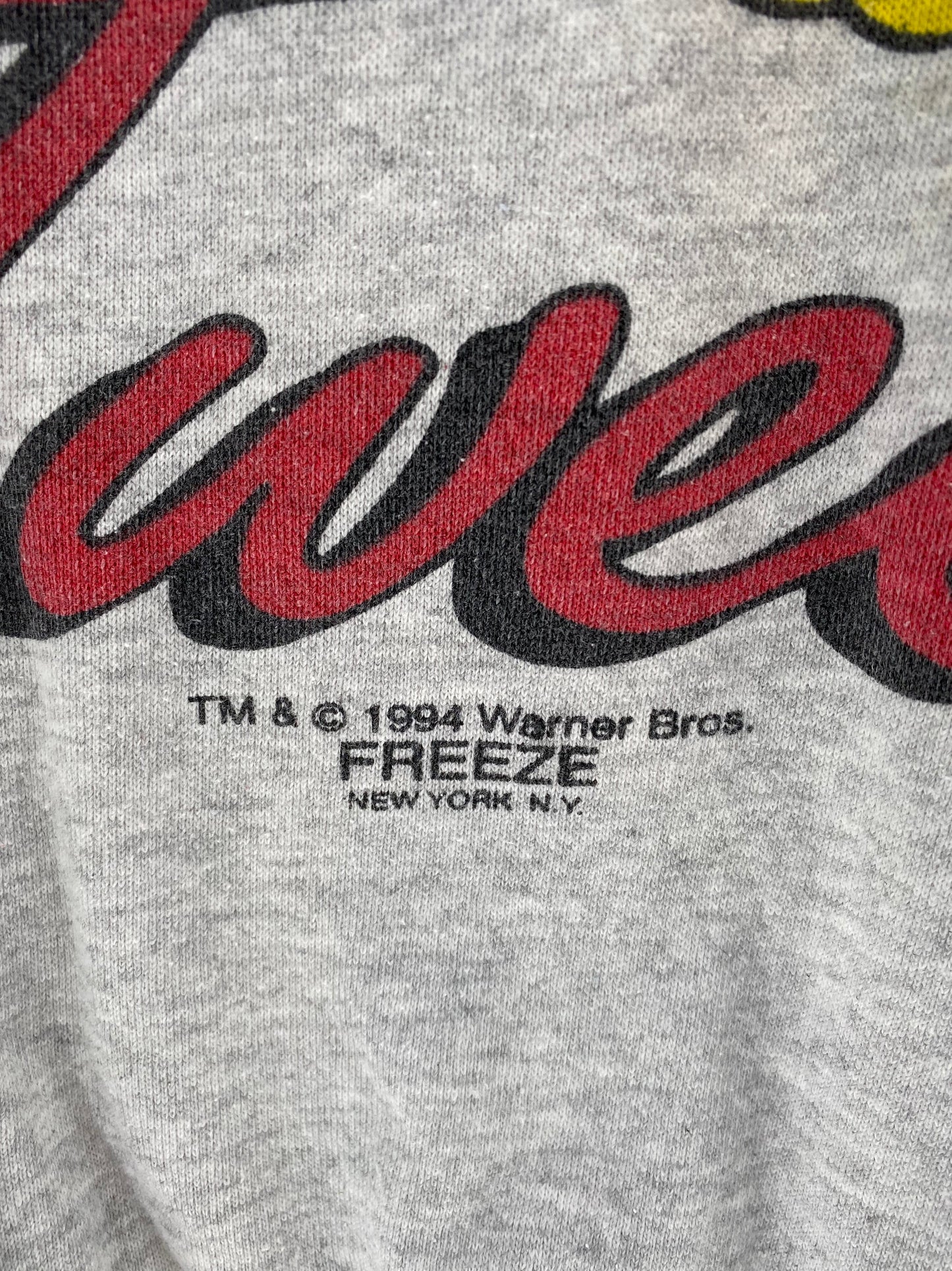 90’s LOONEY TUNES TWEETY Made in USA Size XL Vintage Sweat-shirt / A571