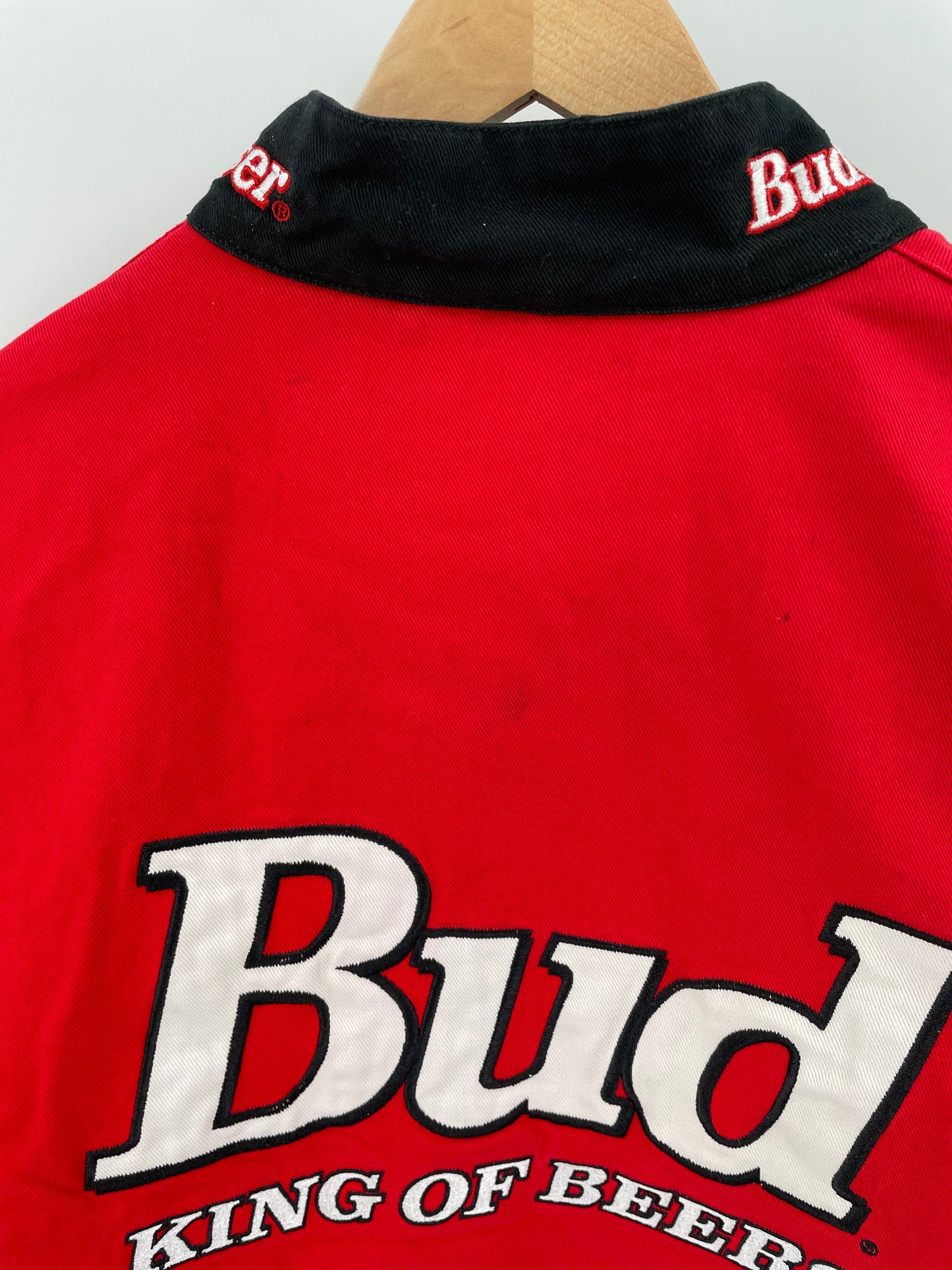 Vintage NASCAR WINSTON CUP x BUDWEISER  Size XXL Racing Jacket / k2369