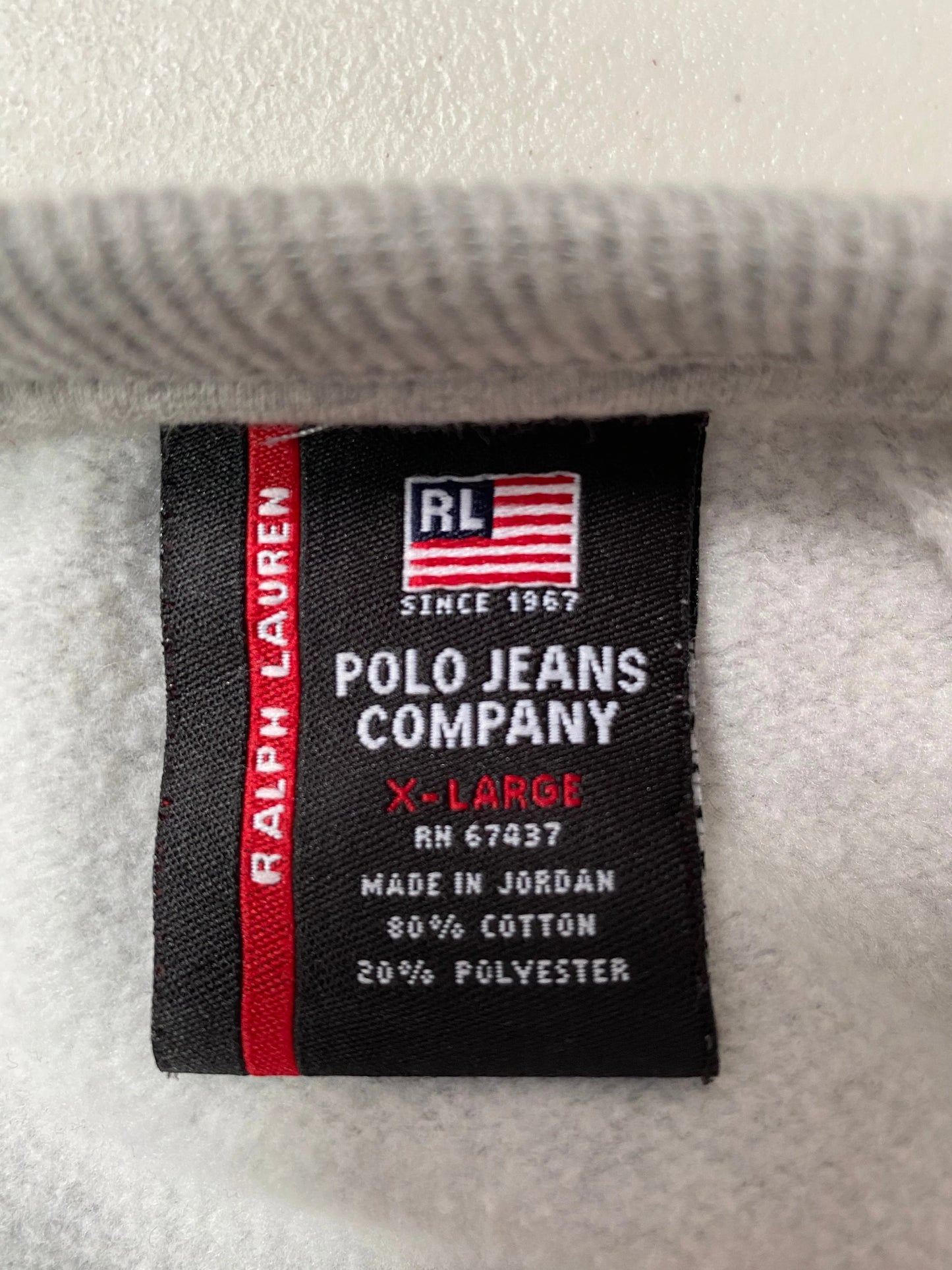 Vintage POLO JEANS RALPH LAUREN Size XL Sweat-Shirt / E2177S