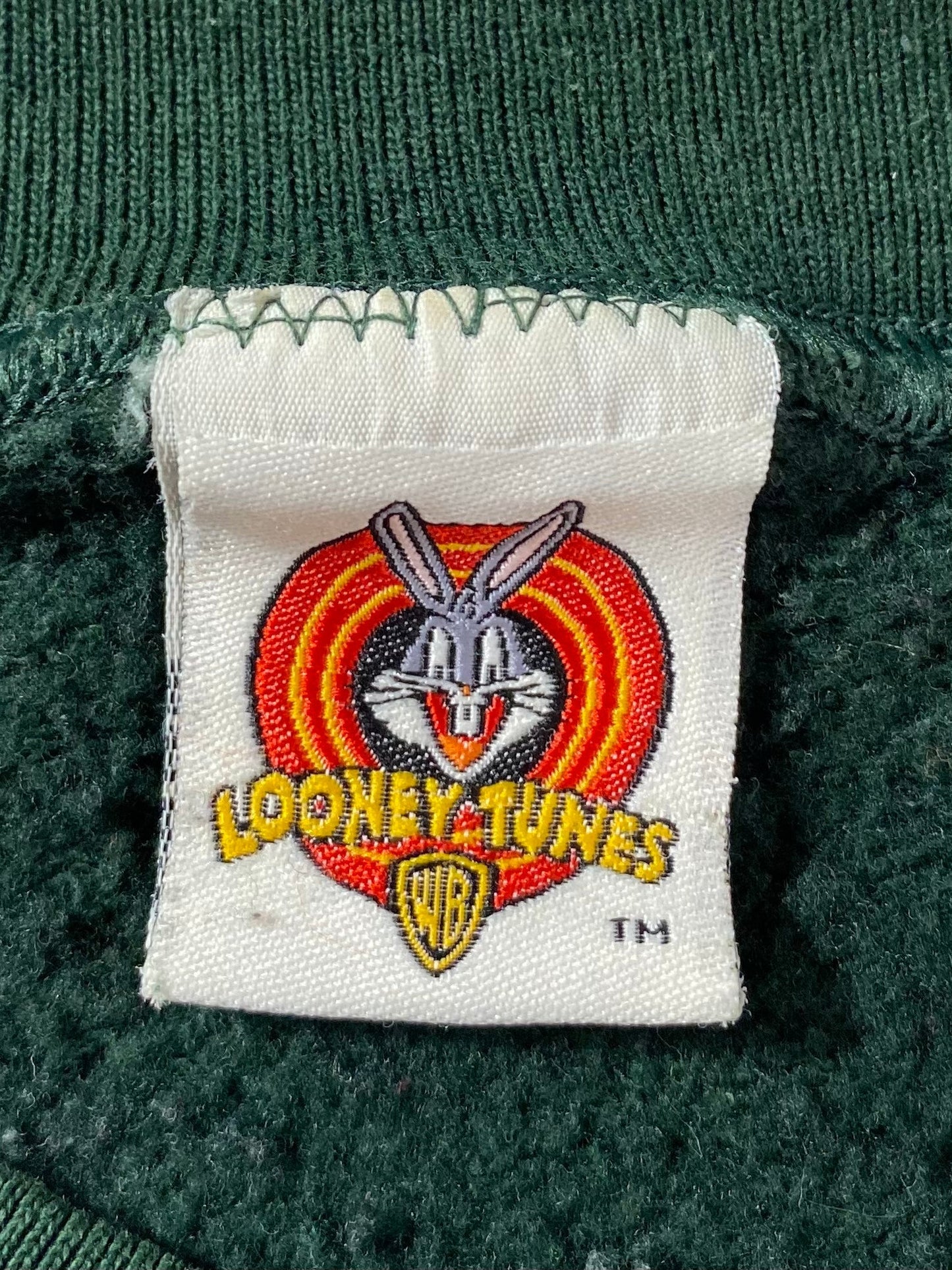 1997 LOONEY TUNES TWEETY Size XL Vintage Sweat-shirt / A8969