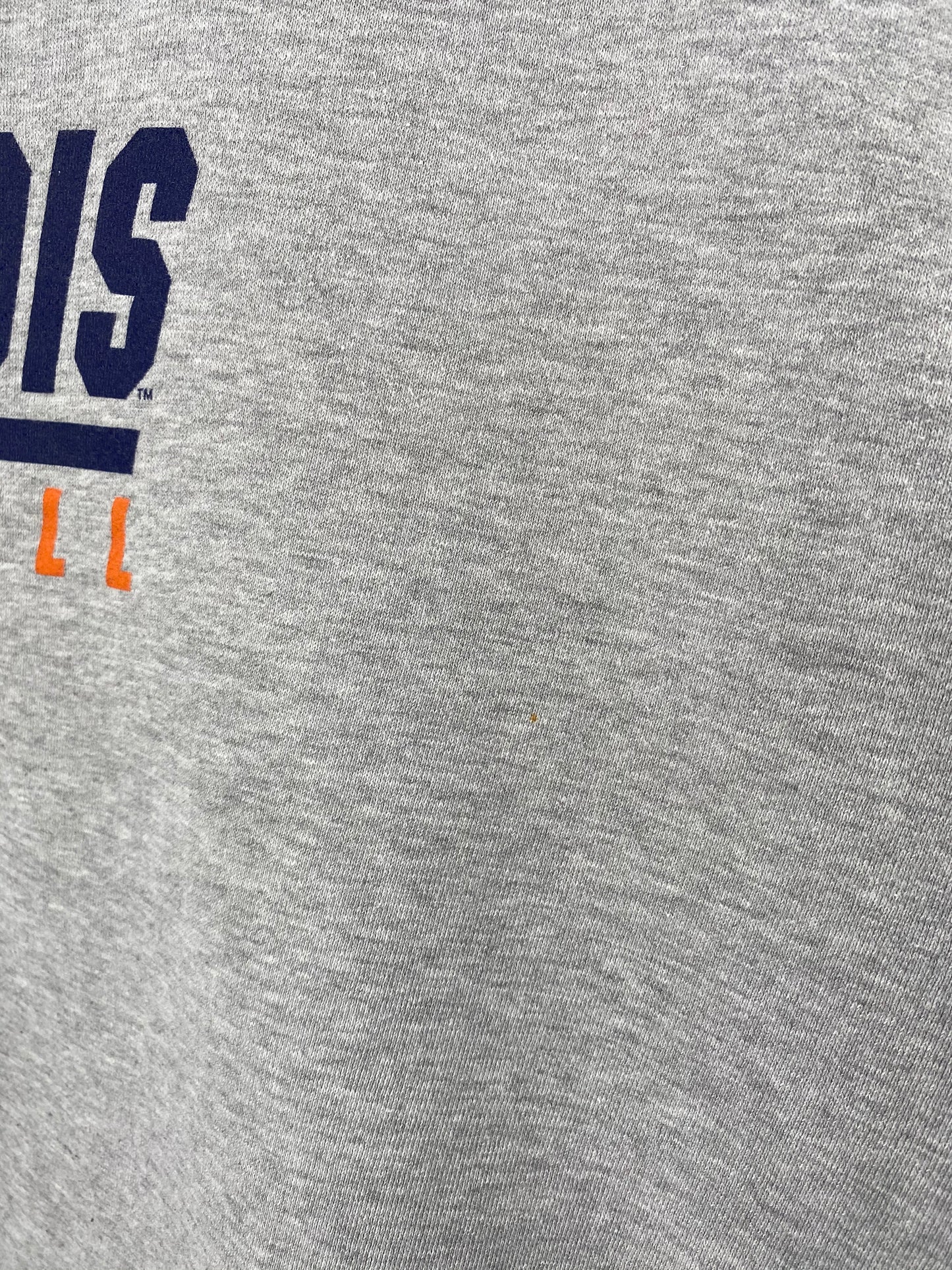 00’ NIKE ILLINOIS FOOTBALL Size XXL Vintage Sweat-shirt / 9032