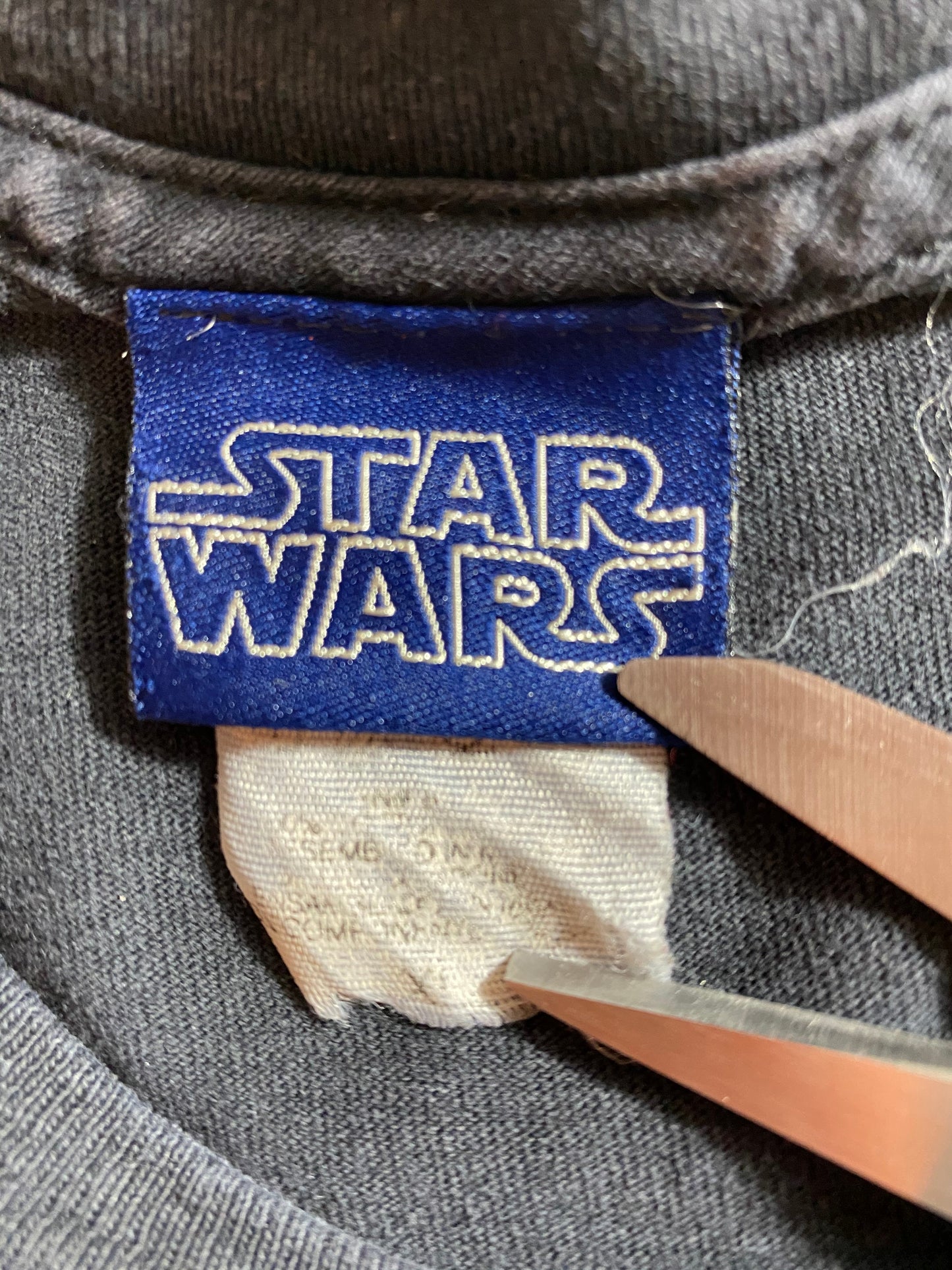 90’s DISNEY STAR WARS Size XL Vintage T-Shirt / K8418