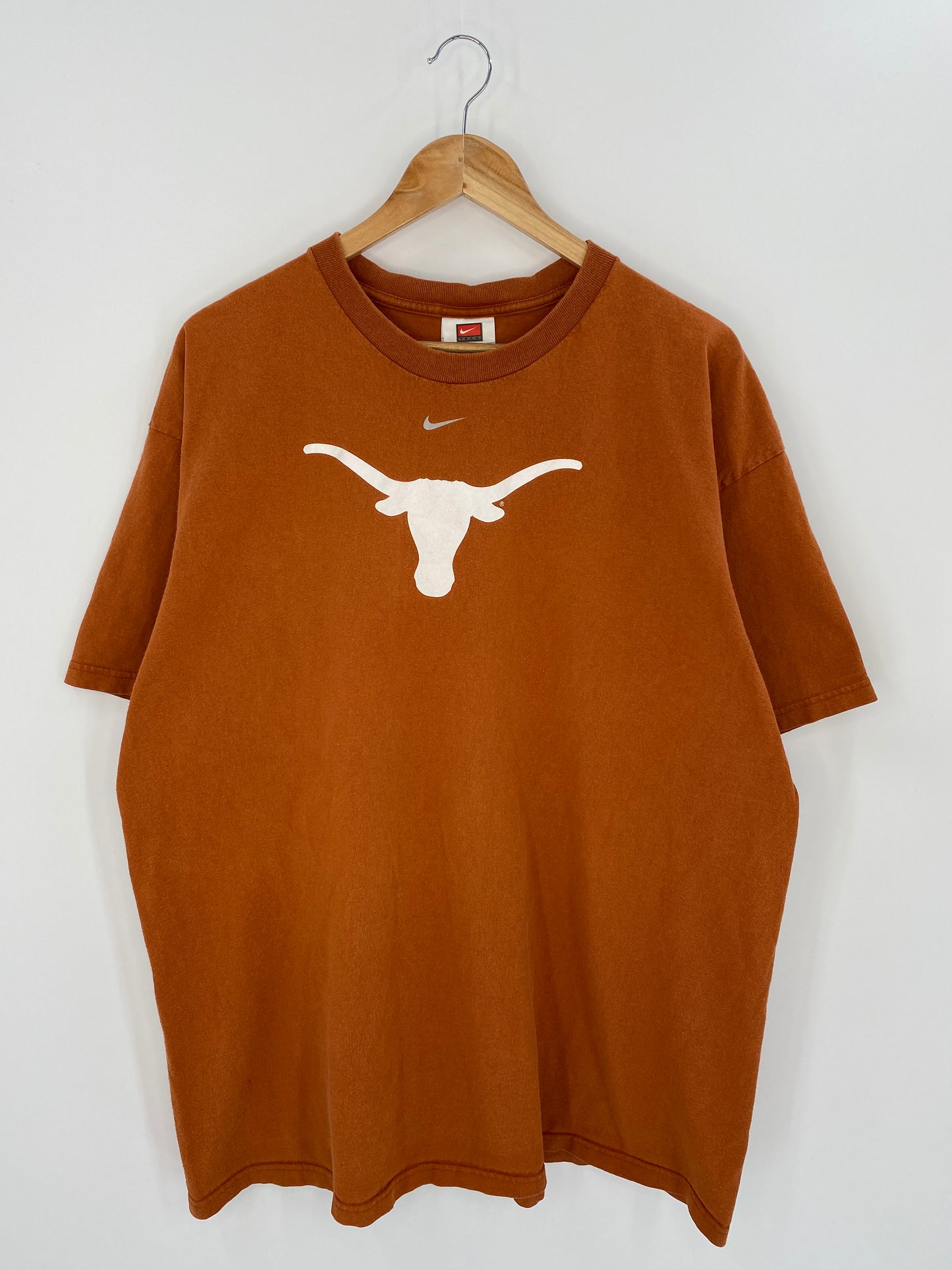 00’ NIKE TEXAS Size XL Vintage T-Shirt / 7537