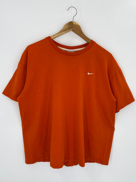 00’ NIKE Mini Swoosh Size L Vintage T-shirt / 7823