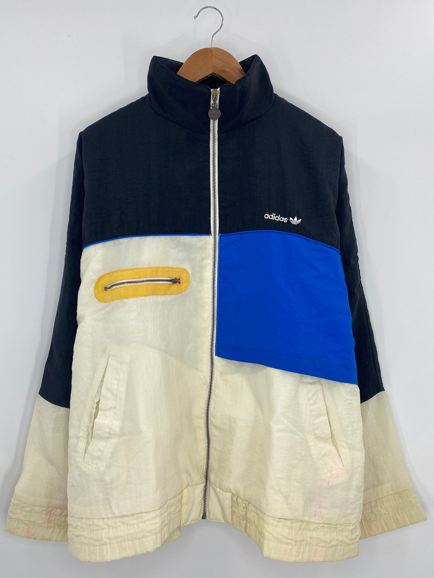 90’s ADIDAS Size No Tag (Approx.L) Nylon-Jacket / K4060