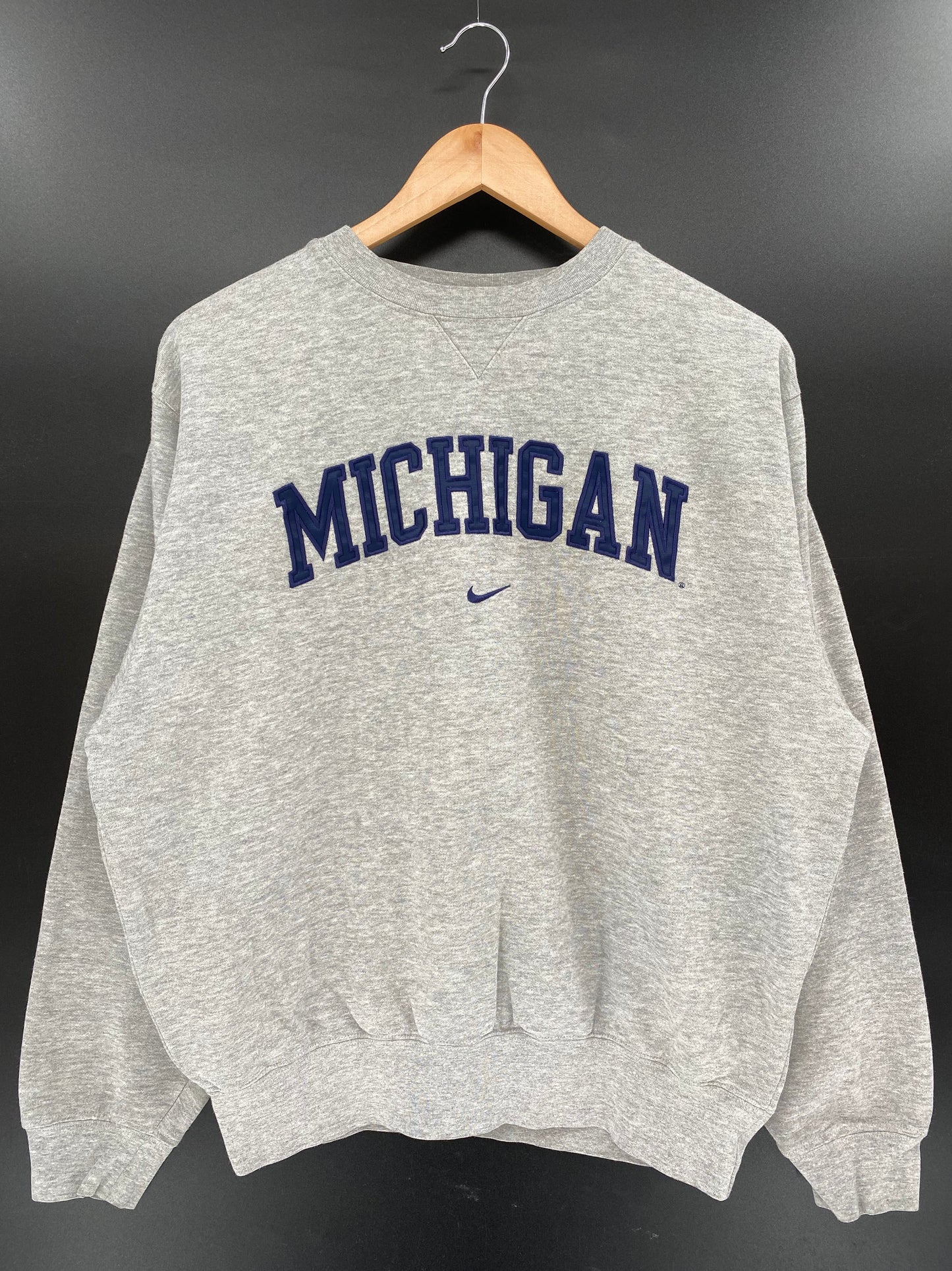00' NIKE MICHIGAN Size S Vintage Sweat-Shirt / K3787