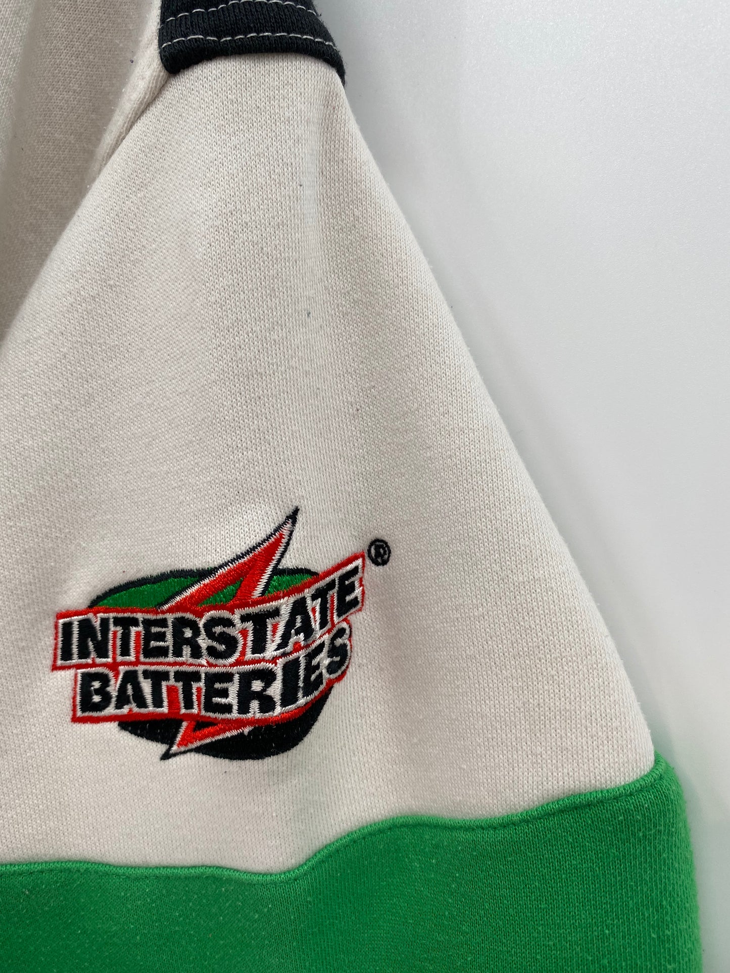 90’s INTERSTATE BATTERIES Size M Vintage Racing Sweat-Shirts / K2622