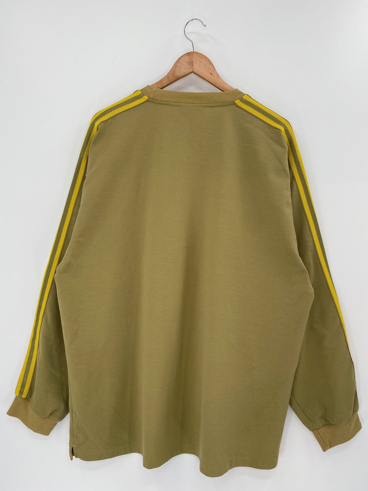 90’s ADIDAS Size XL Vintage Jersey Material Sweat-Shirt / E1272S
