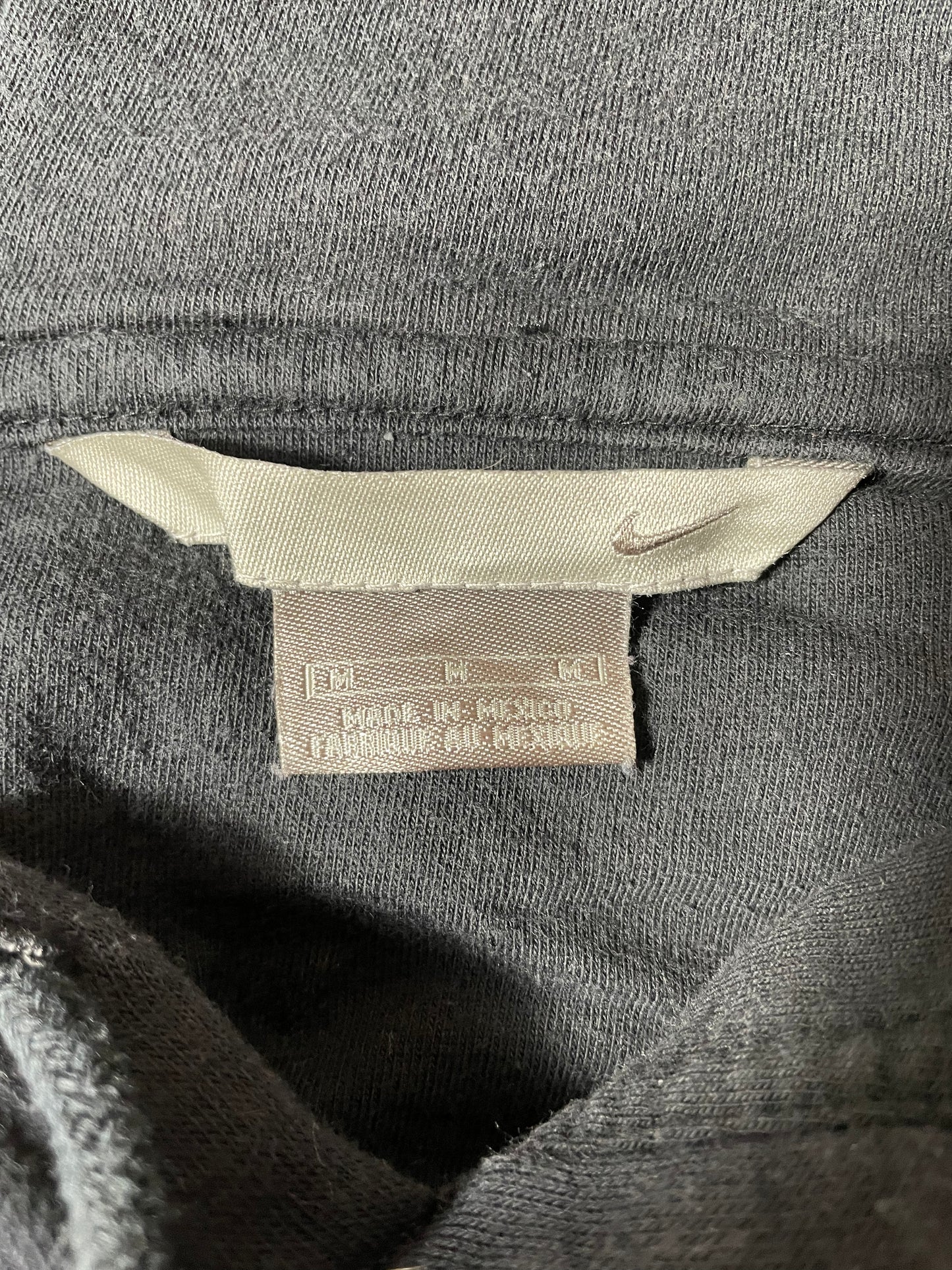 00’ NIKE SWOOSH Size M Vintage Hoodie Sweat-shirt / K3099