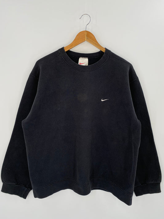 90’s NIKE MINI SWOOSH Size L Vintage Sweat-shirt / K8187